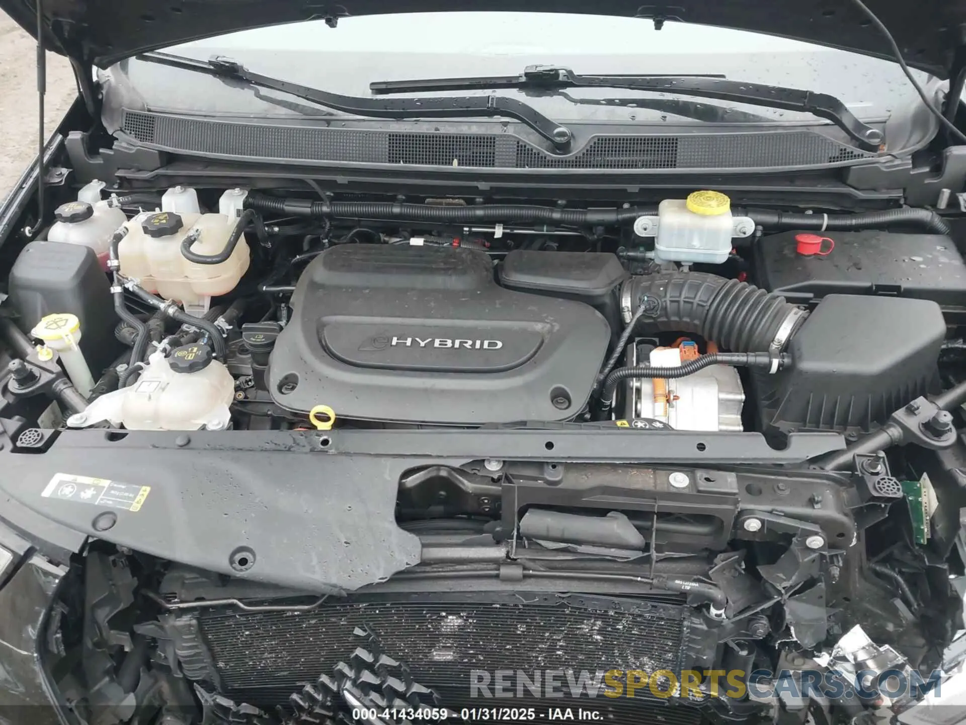 10 fotografías del automóvil dañado 2C4RC1L70MR599460 CHRYSLER PACIFICA HYBRID 2021