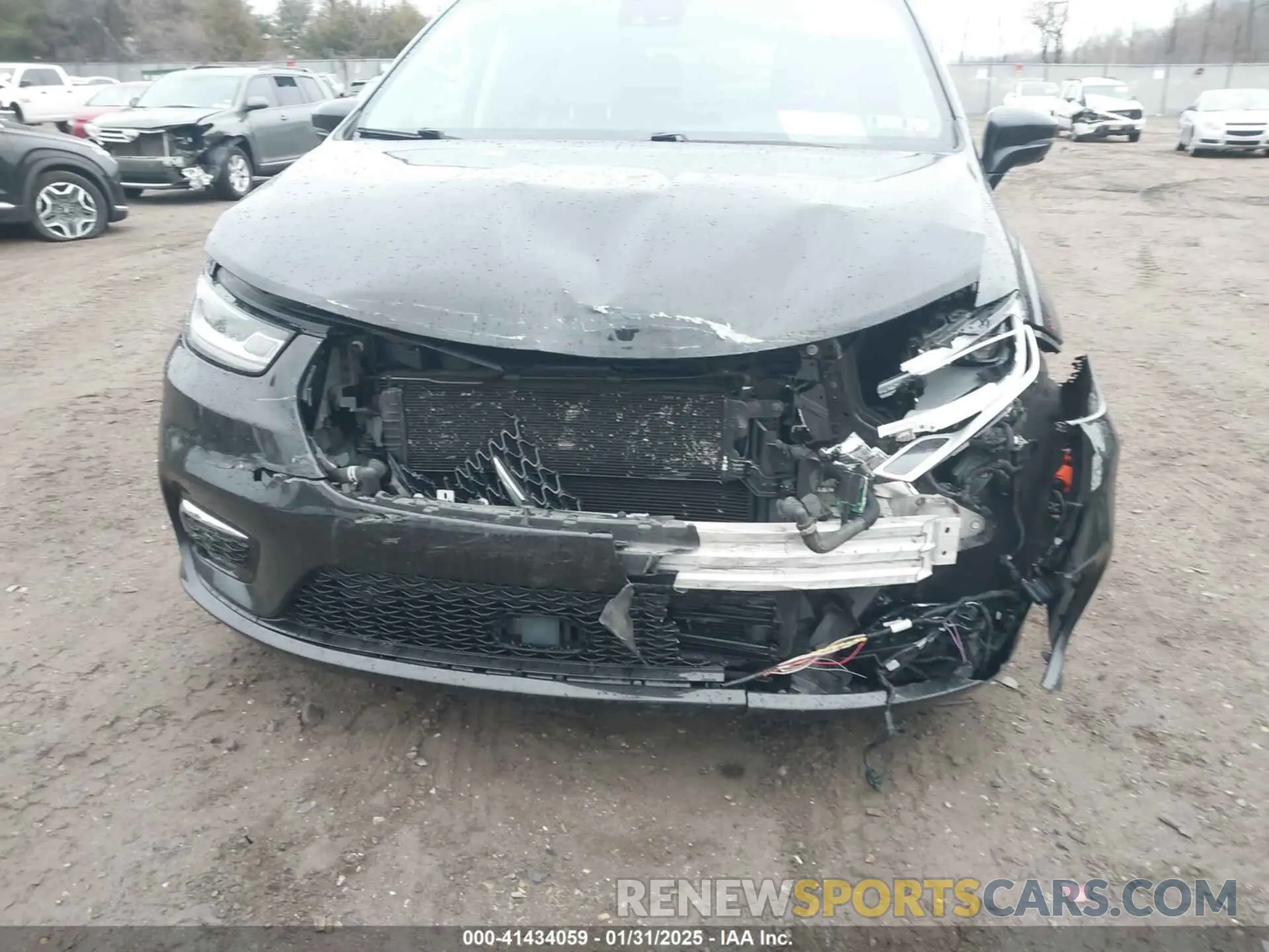 6 fotografías del automóvil dañado 2C4RC1L70MR599460 CHRYSLER PACIFICA HYBRID 2021