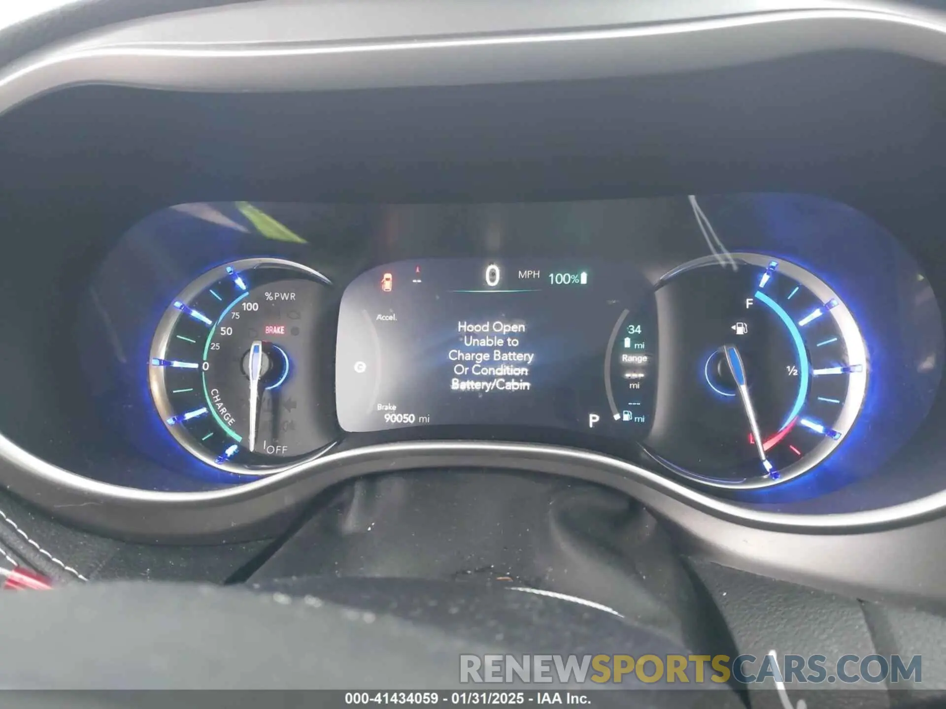 7 fotografías del automóvil dañado 2C4RC1L70MR599460 CHRYSLER PACIFICA HYBRID 2021