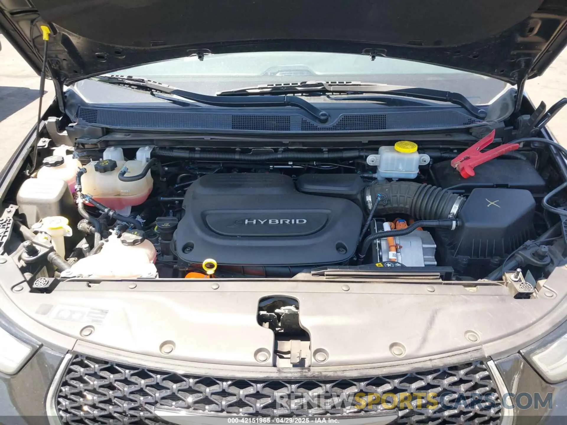 10 fotografías del automóvil dañado 2C4RC1L71MR599631 CHRYSLER PACIFICA HYBRID 2021