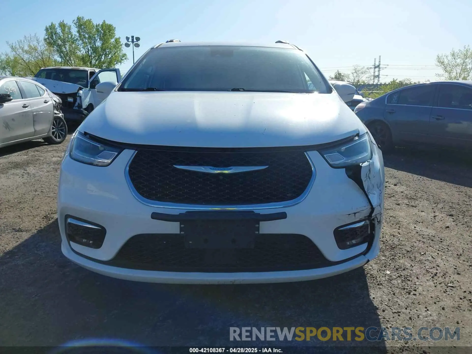 12 fotografías del automóvil dañado 2C4RC1L72MR599542 CHRYSLER PACIFICA HYBRID 2021