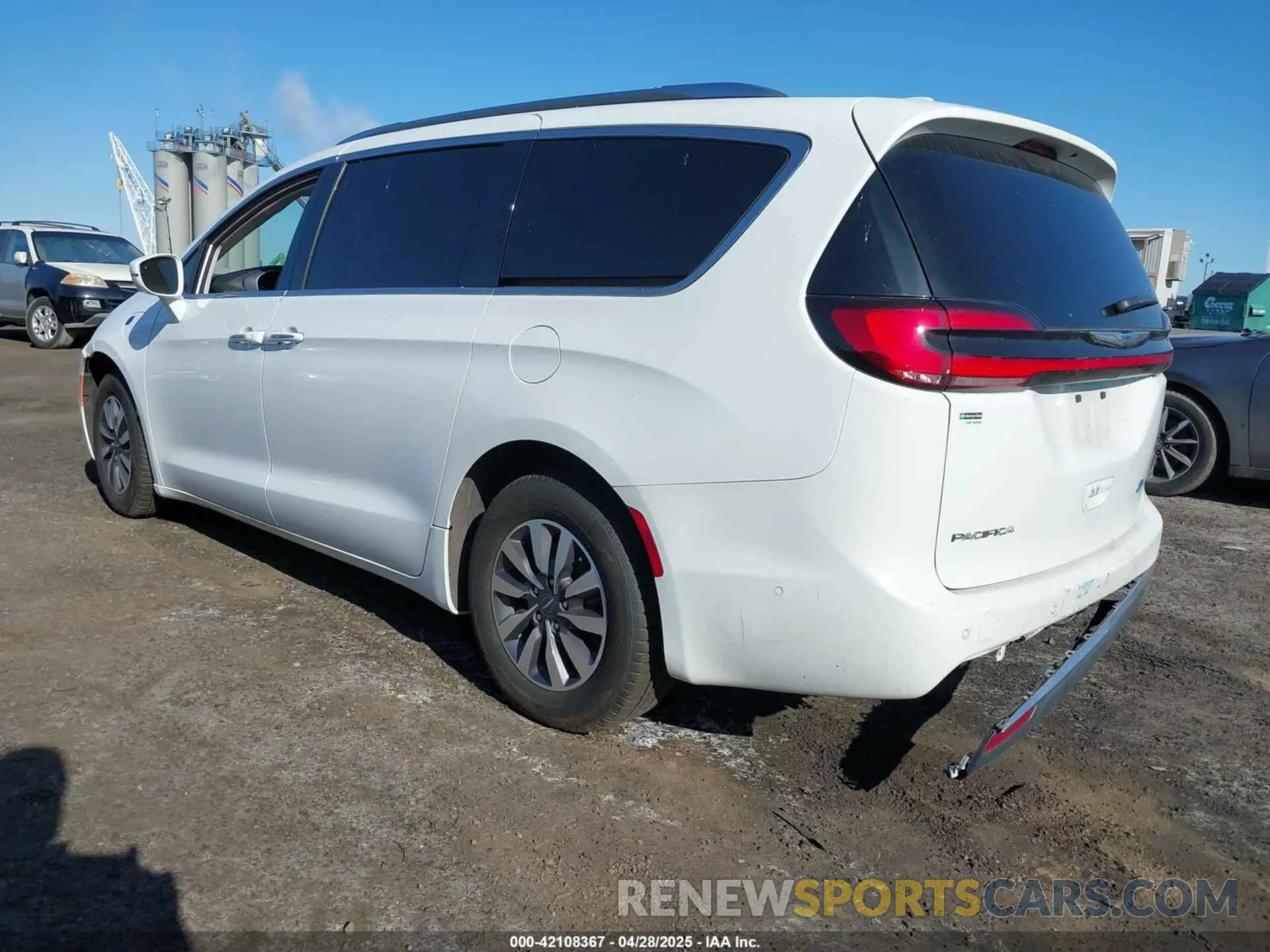3 fotografías del automóvil dañado 2C4RC1L72MR599542 CHRYSLER PACIFICA HYBRID 2021