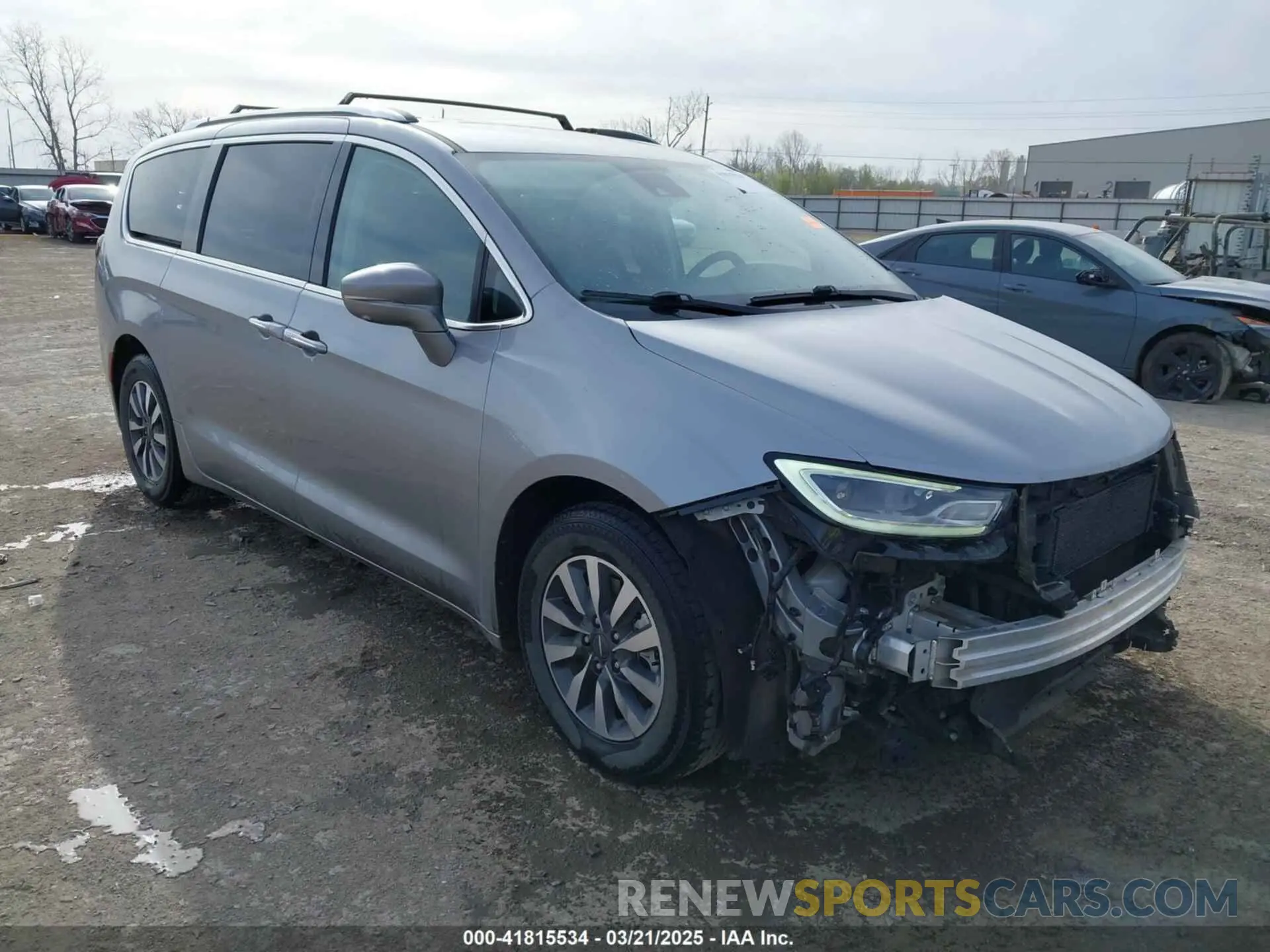 1 fotografías del automóvil dañado 2C4RC1L77MR594062 CHRYSLER PACIFICA HYBRID 2021