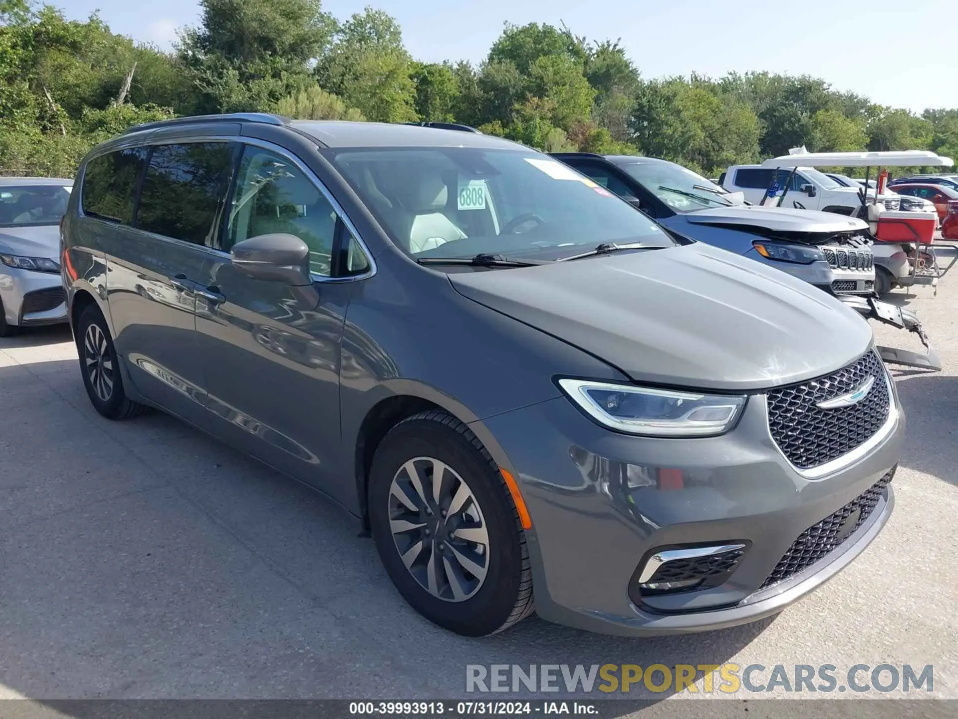 1 fotografías del automóvil dañado 2C4RC1L78MR596371 CHRYSLER PACIFICA HYBRID 2021