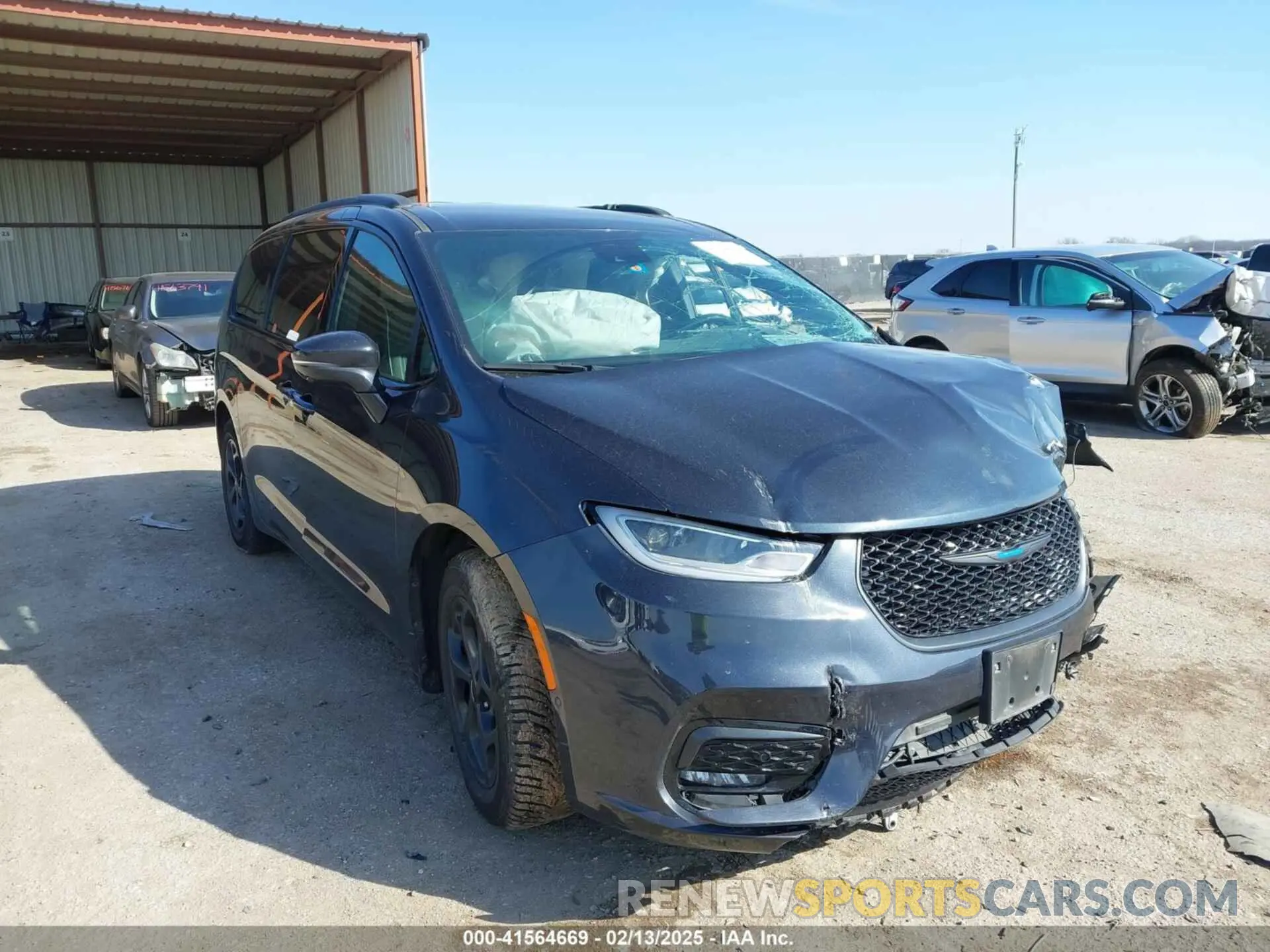 1 fotografías del automóvil dañado 2C4RC1S75MR541409 CHRYSLER PACIFICA HYBRID 2021