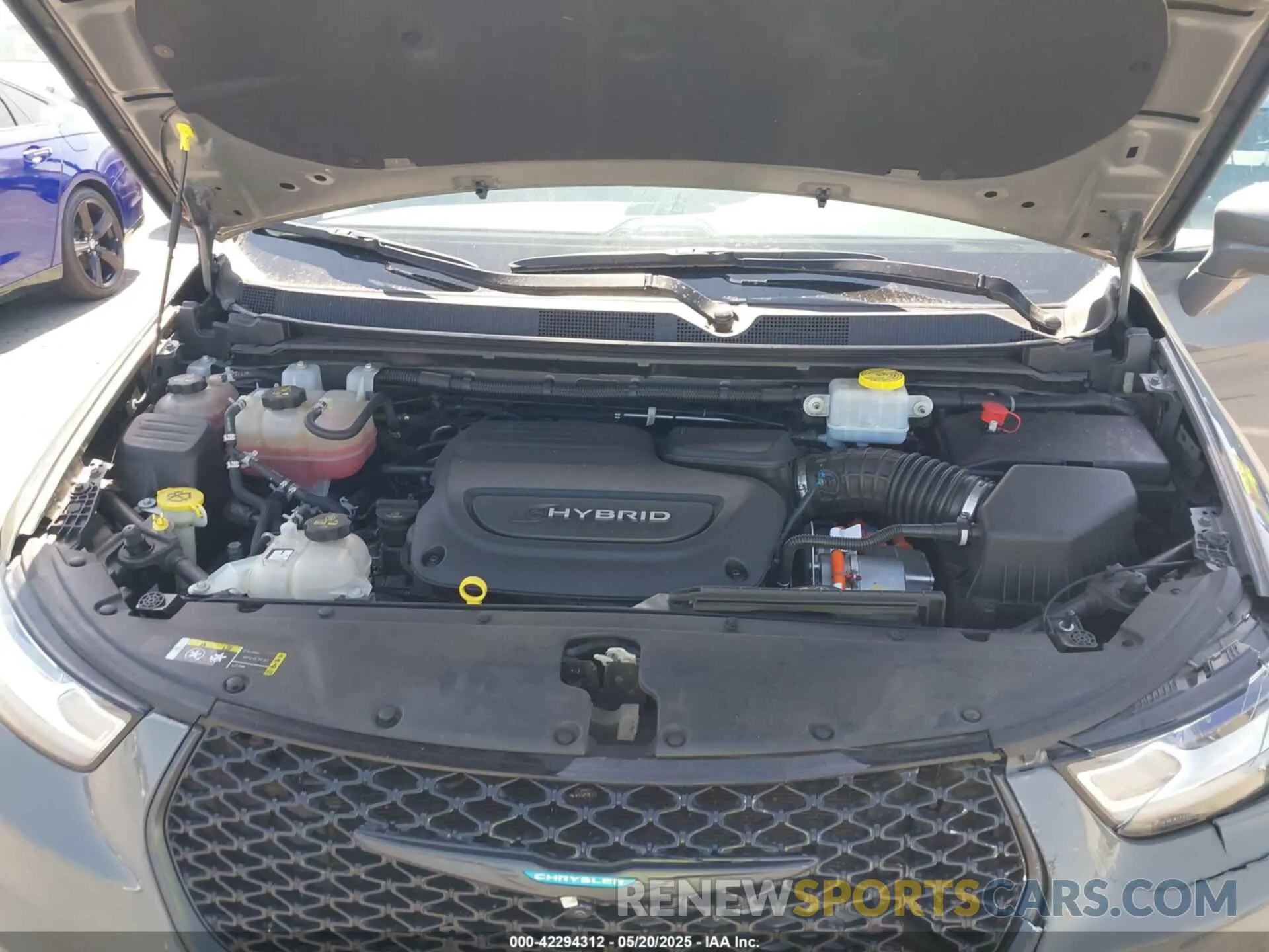 10 fotografías del automóvil dañado 2C4RC1S76MR544495 CHRYSLER PACIFICA HYBRID 2021