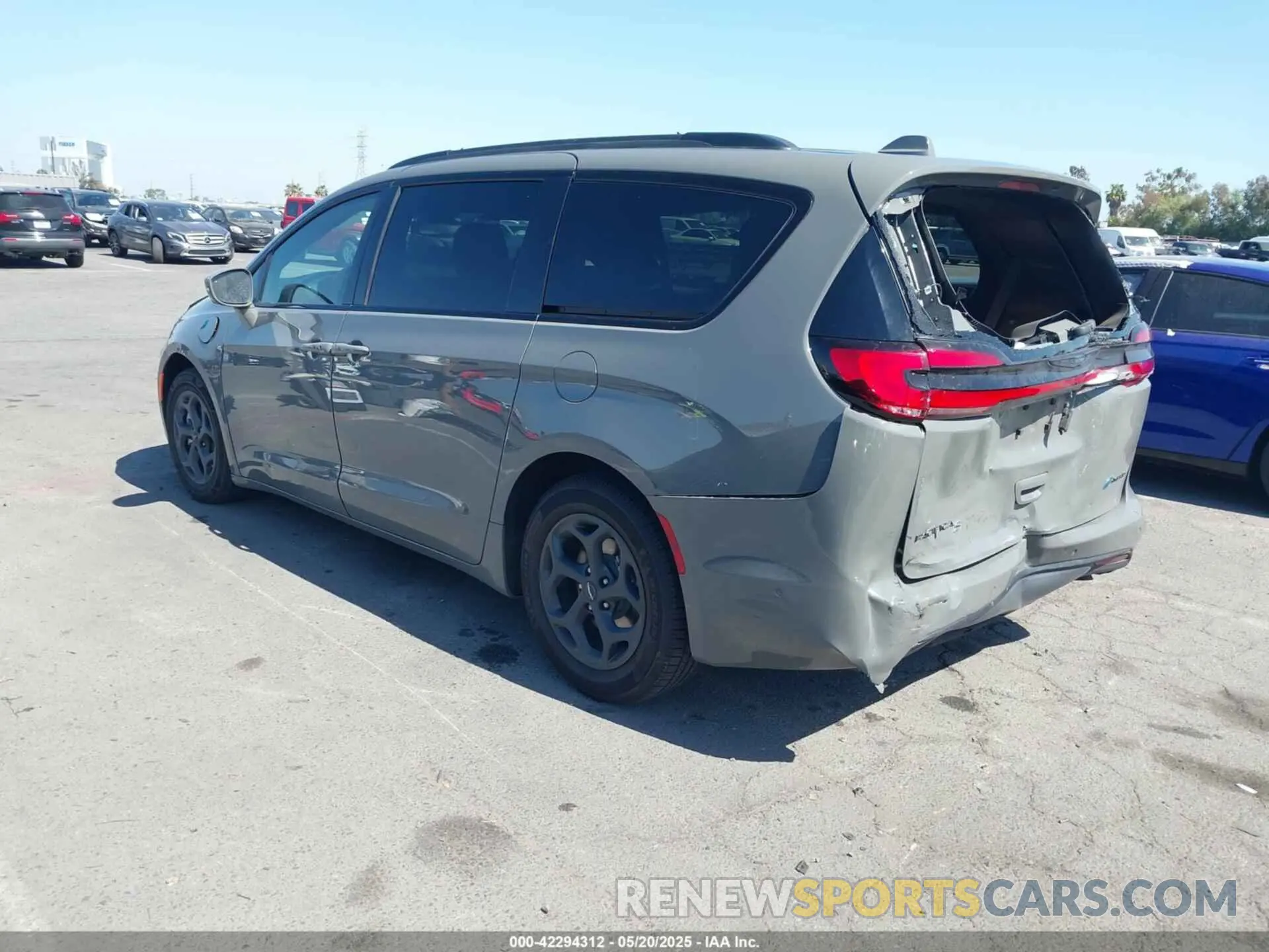 3 fotografías del automóvil dañado 2C4RC1S76MR544495 CHRYSLER PACIFICA HYBRID 2021