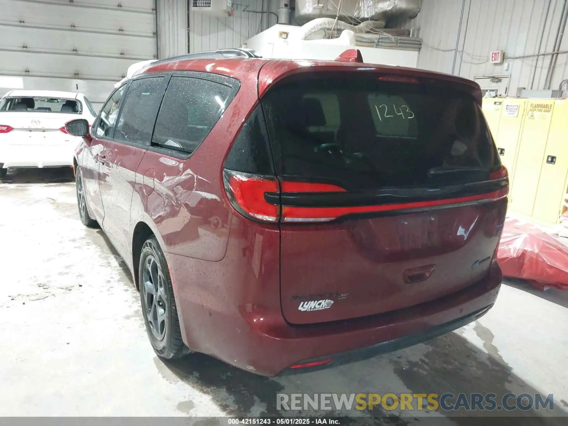 3 fotografías del automóvil dañado 2C4RC1S78MR521977 CHRYSLER PACIFICA HYBRID 2021