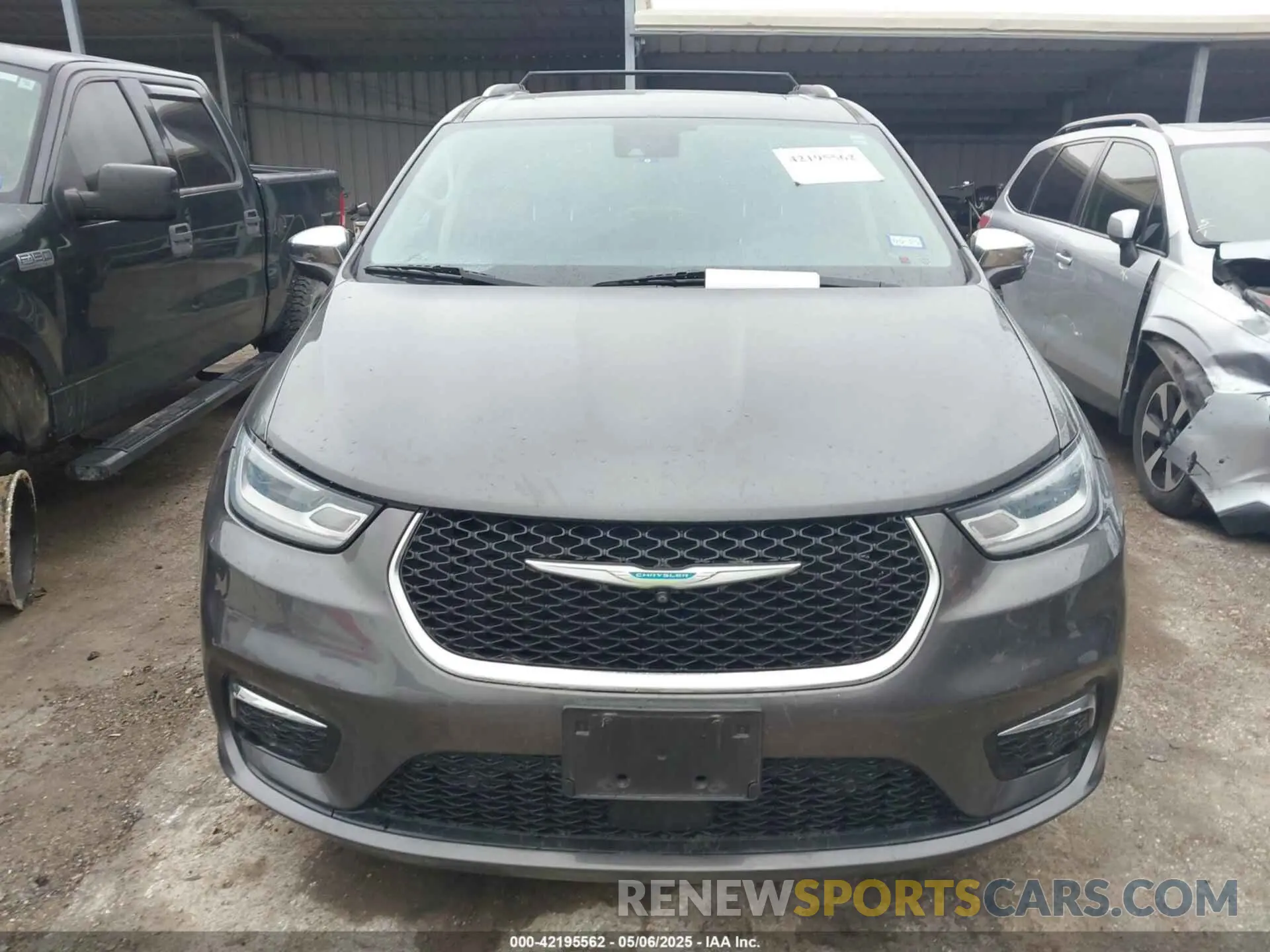12 fotografías del automóvil dañado 2C4RC1S78MR535829 CHRYSLER PACIFICA HYBRID 2021