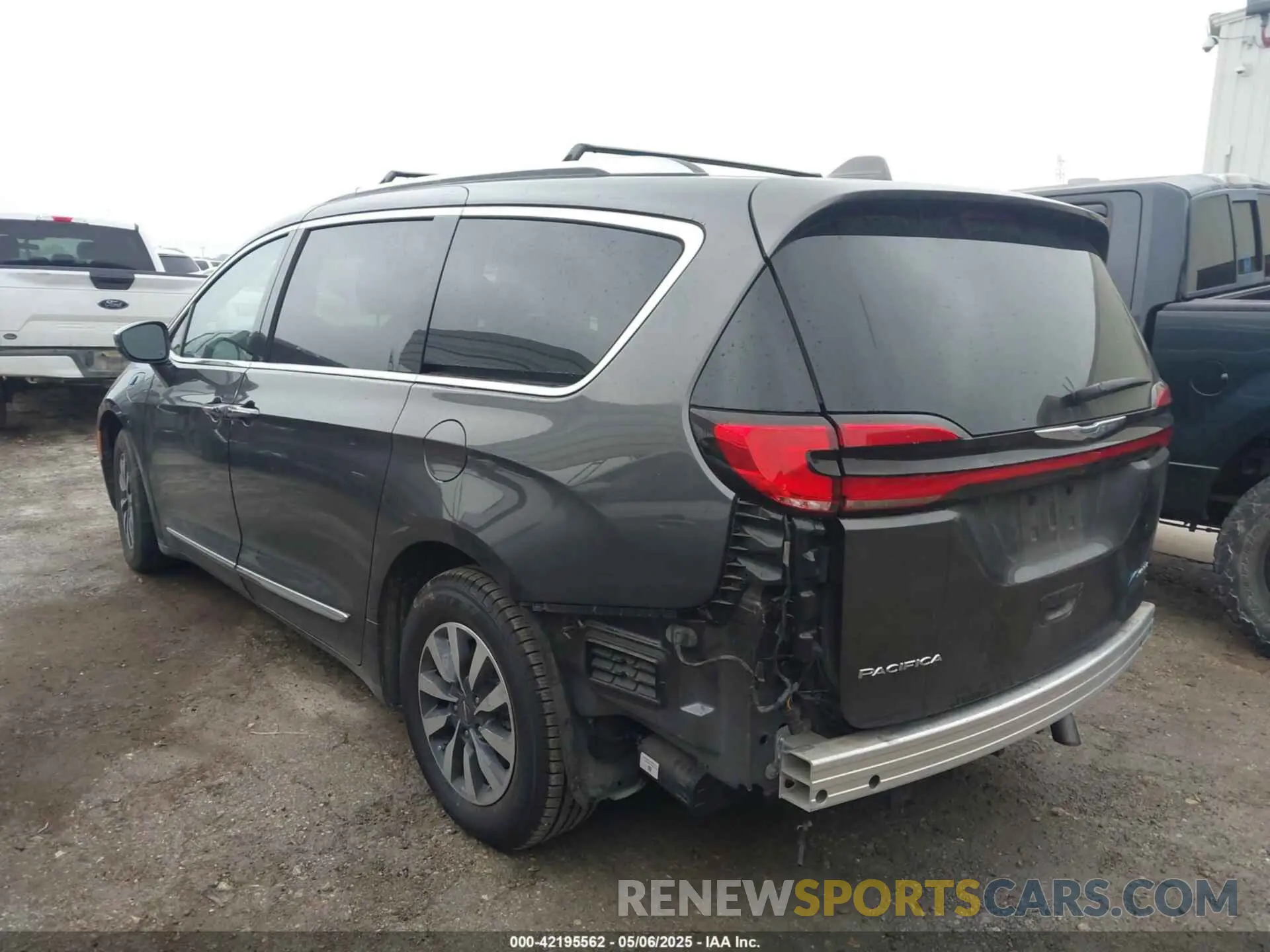 3 fotografías del automóvil dañado 2C4RC1S78MR535829 CHRYSLER PACIFICA HYBRID 2021
