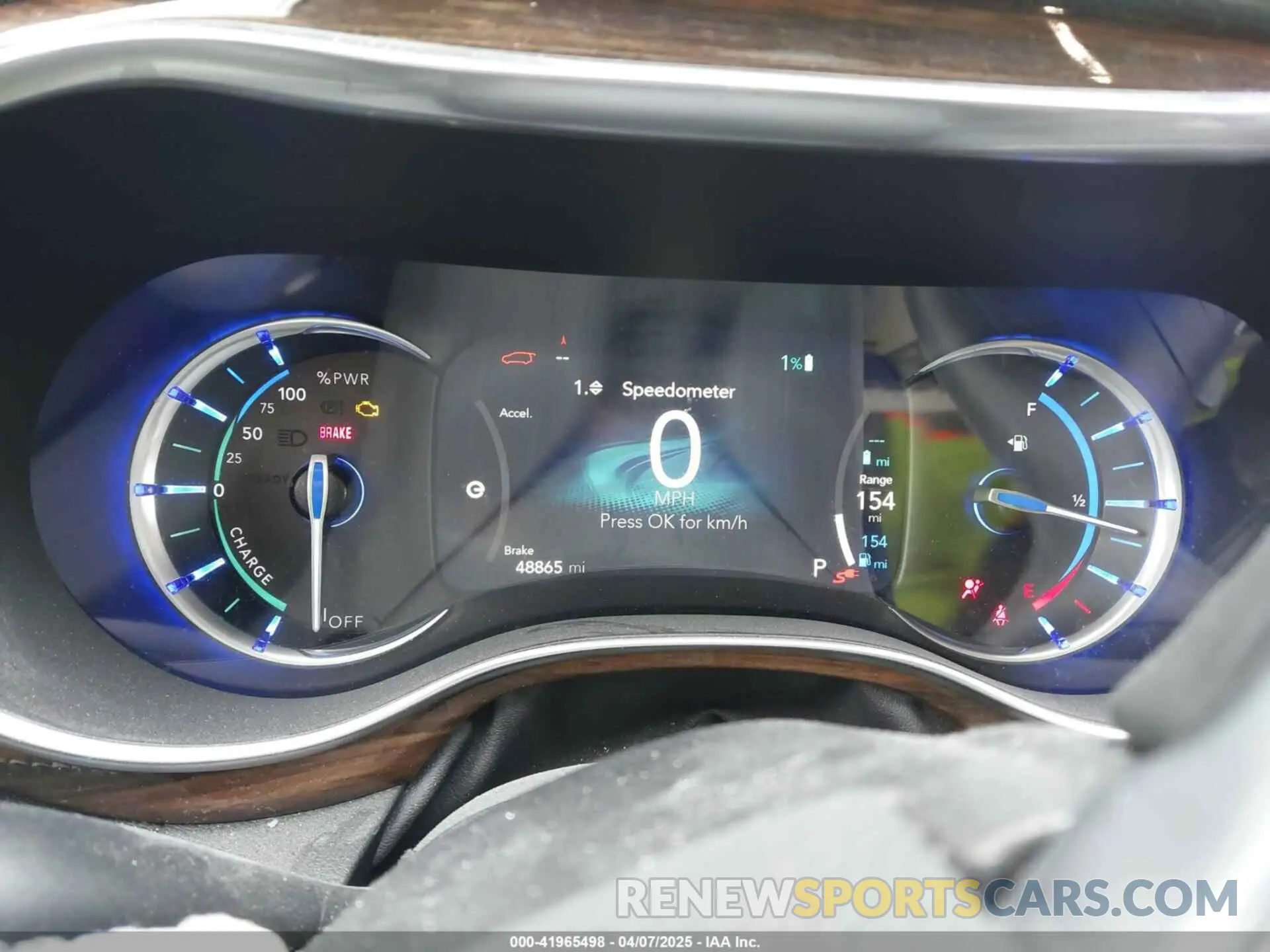 7 fotografías del automóvil dañado 2C4RC1S7XMR514240 CHRYSLER PACIFICA HYBRID 2021