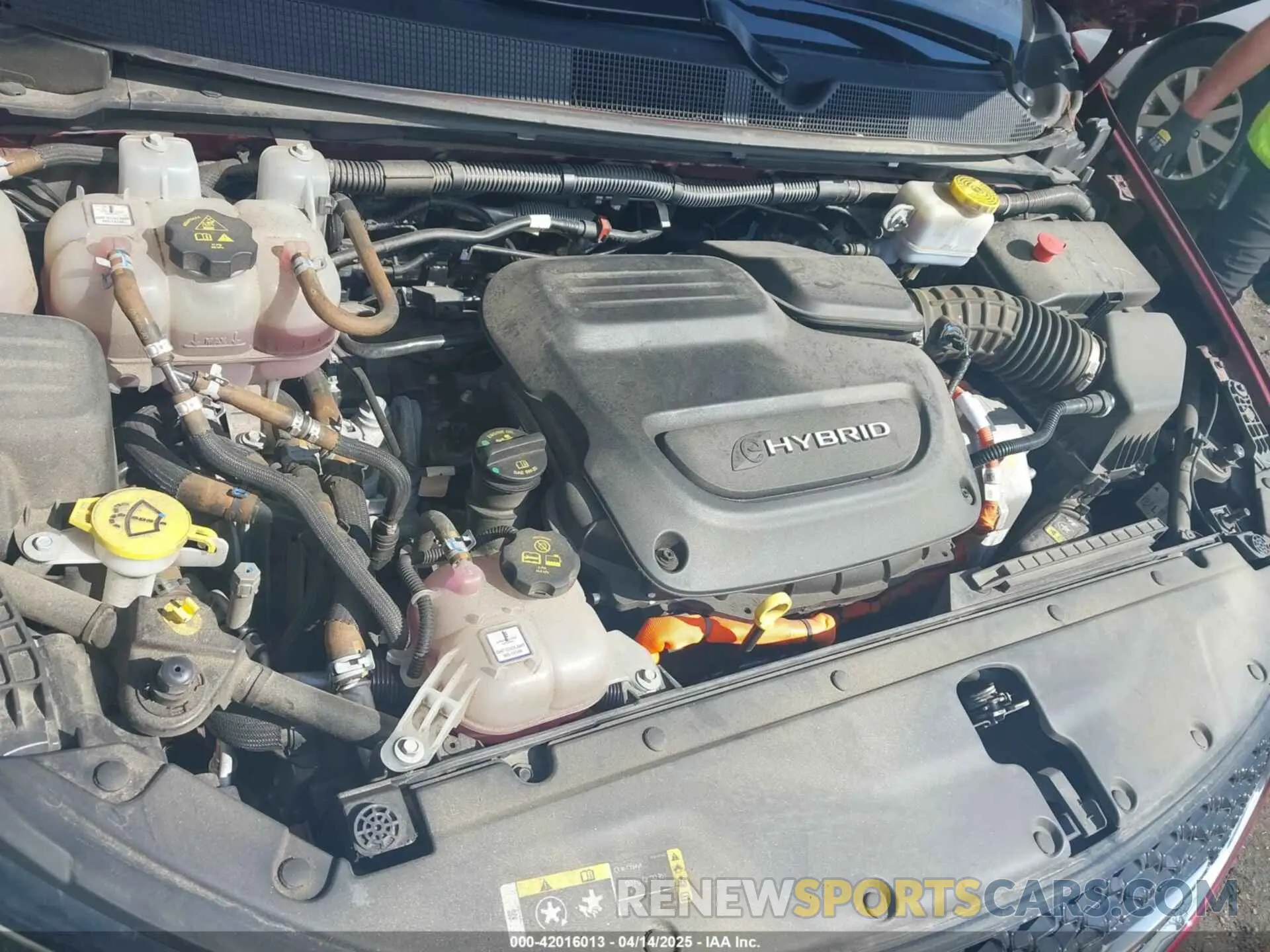 10 fotografías del automóvil dañado 2C4RC1S7XMR526887 CHRYSLER PACIFICA HYBRID 2021