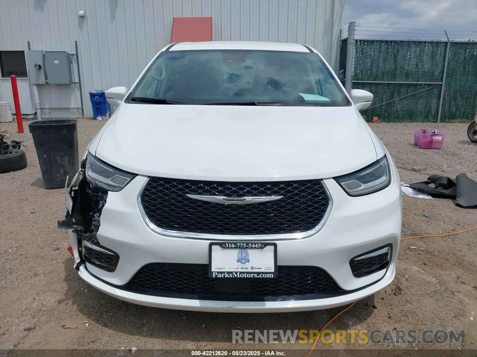 12 fotografías del automóvil dañado 2C4RC1L71NR164223 CHRYSLER PACIFICA HYBRID 2022