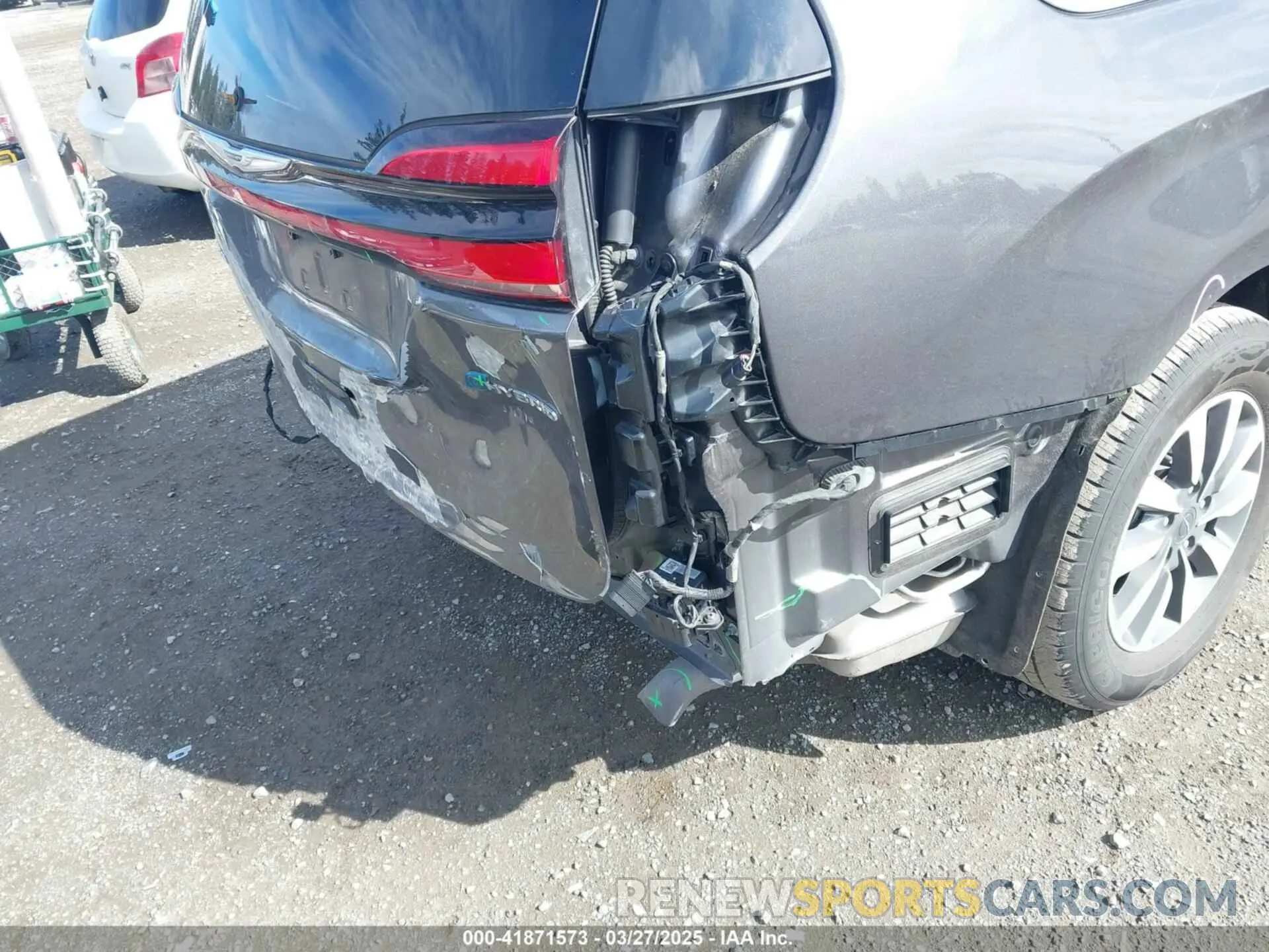 18 fotografías del automóvil dañado 2C4RC1L71NR173598 CHRYSLER PACIFICA HYBRID 2022
