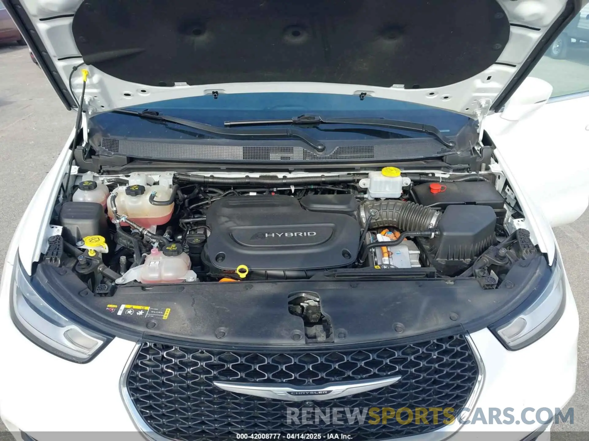 10 fotografías del automóvil dañado 2C4RC1L71NR173861 CHRYSLER PACIFICA HYBRID 2022