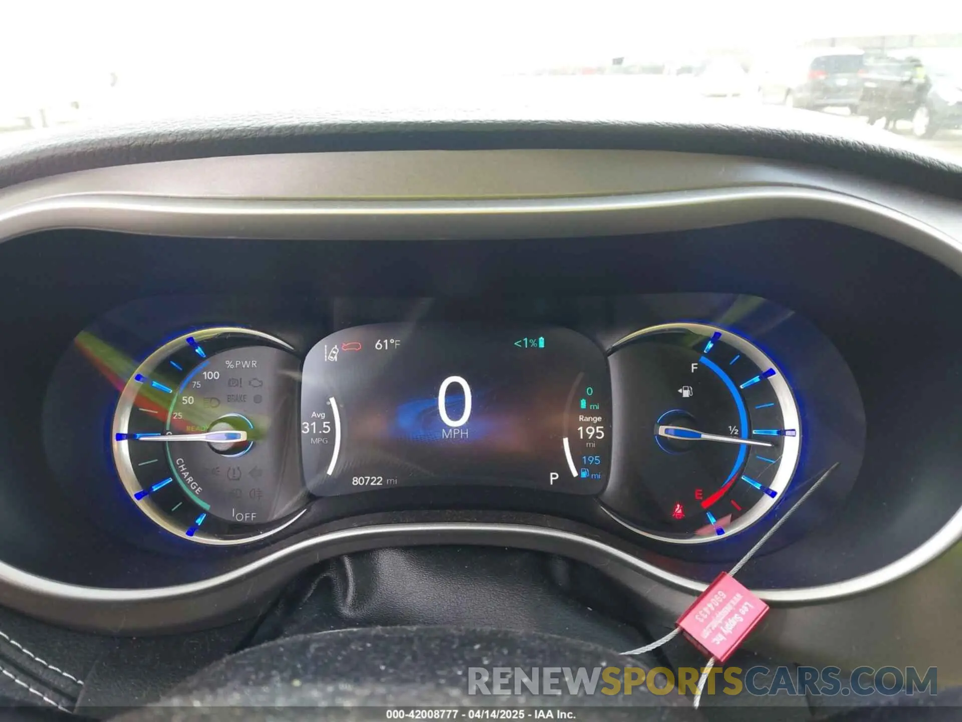 7 fotografías del automóvil dañado 2C4RC1L71NR173861 CHRYSLER PACIFICA HYBRID 2022