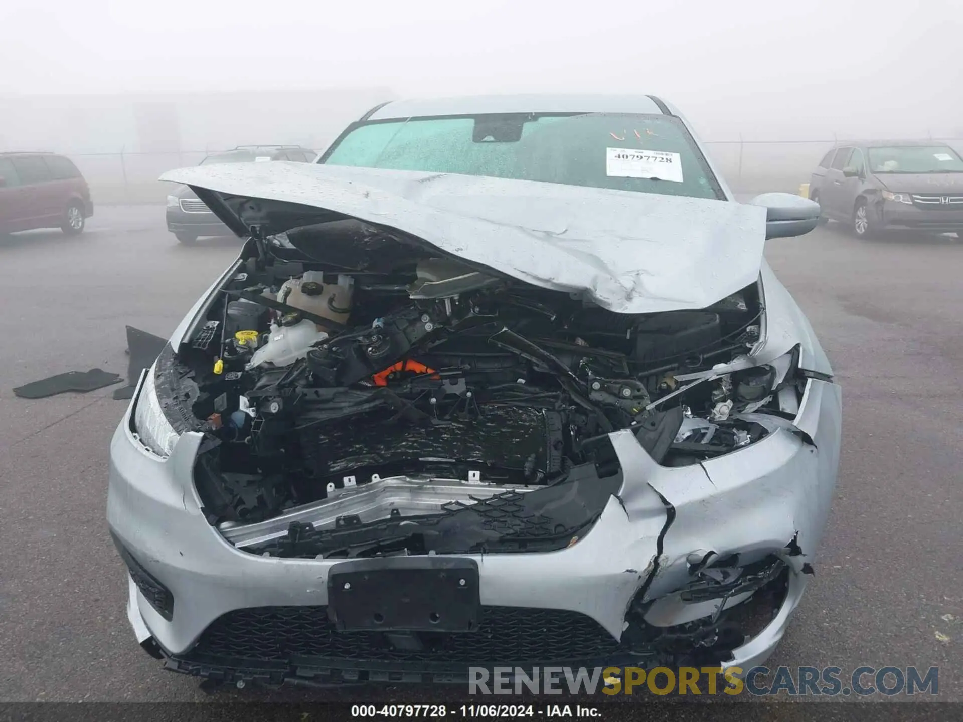 12 fotografías del automóvil dañado 2C4RC1L71NR209452 CHRYSLER PACIFICA HYBRID 2022
