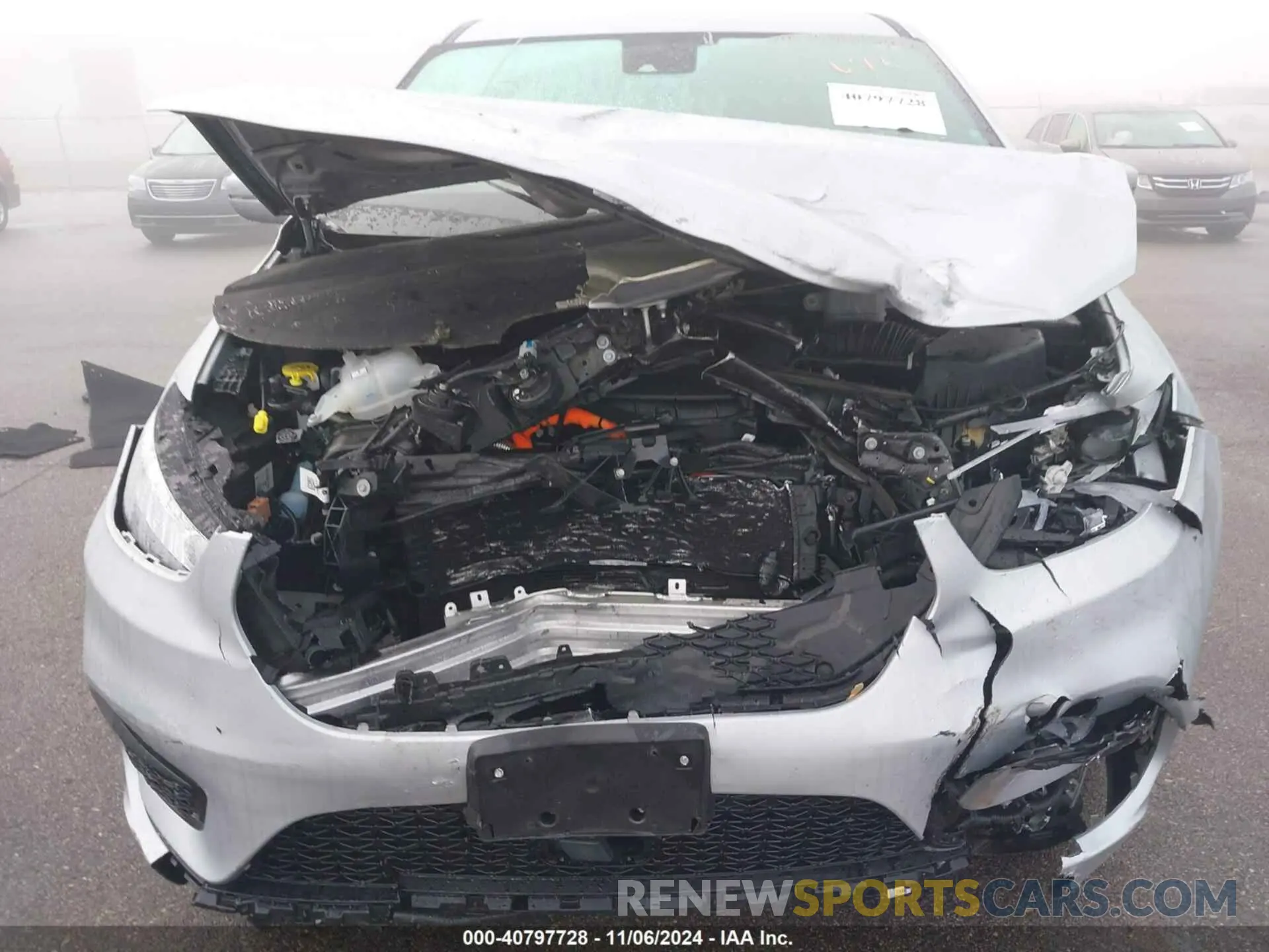6 fotografías del automóvil dañado 2C4RC1L71NR209452 CHRYSLER PACIFICA HYBRID 2022