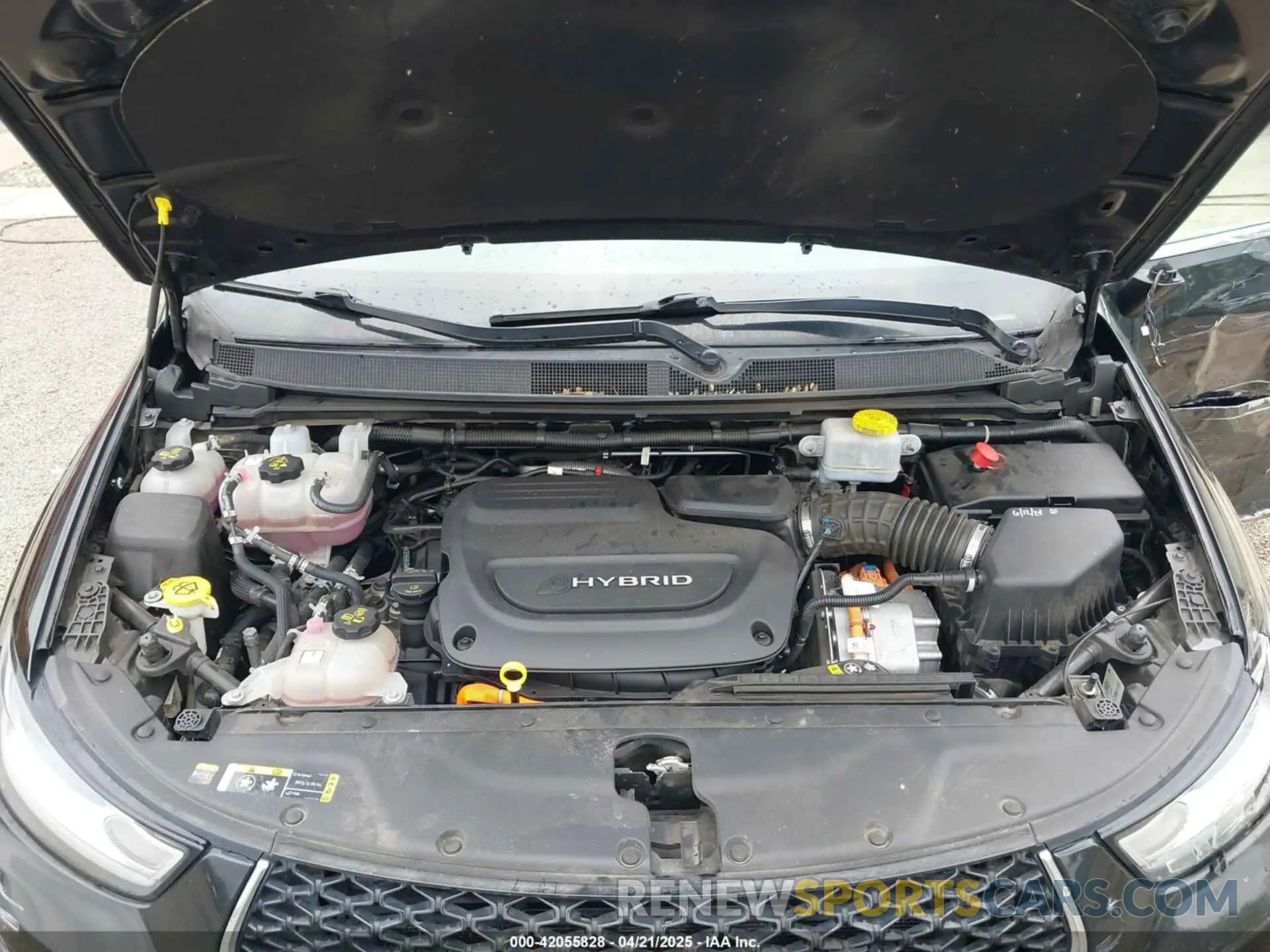 10 fotografías del automóvil dañado 2C4RC1L76NR120203 CHRYSLER PACIFICA HYBRID 2022