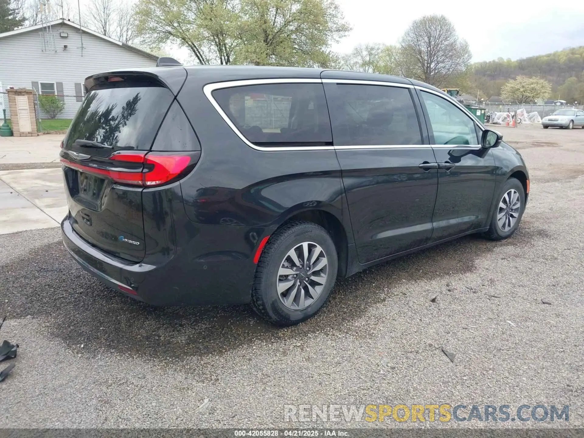 4 fotografías del automóvil dañado 2C4RC1L76NR120203 CHRYSLER PACIFICA HYBRID 2022