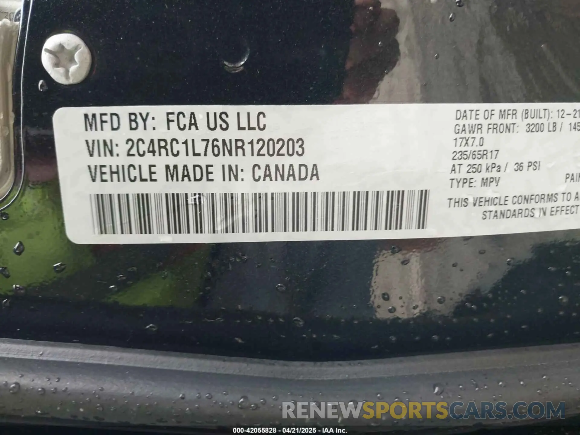 9 fotografías del automóvil dañado 2C4RC1L76NR120203 CHRYSLER PACIFICA HYBRID 2022