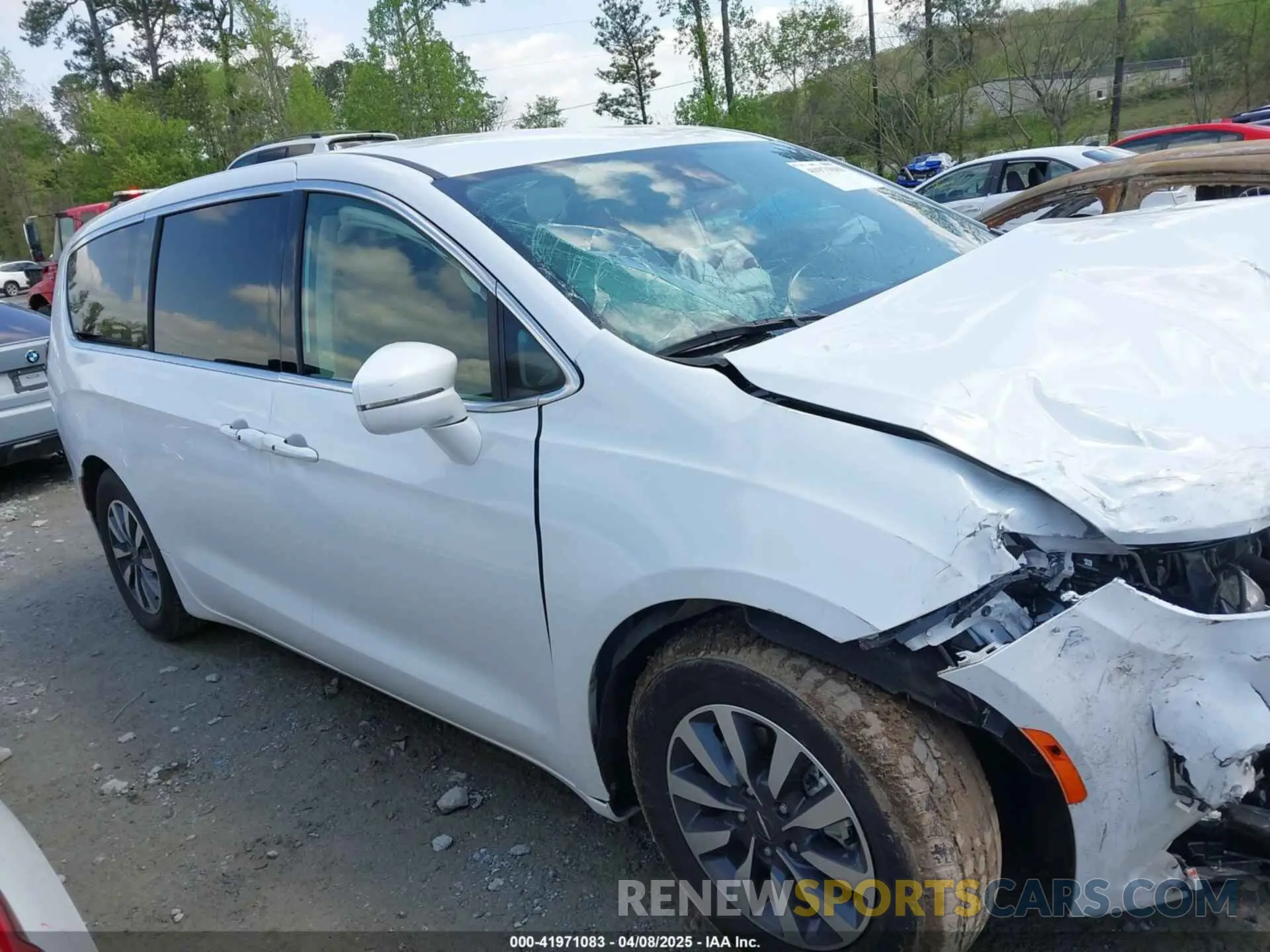 13 fotografías del automóvil dañado 2C4RC1L78NR129890 CHRYSLER PACIFICA HYBRID 2022