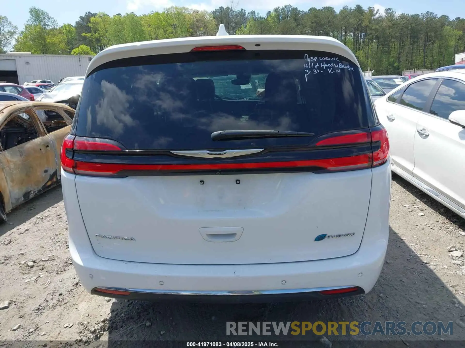 16 fotografías del automóvil dañado 2C4RC1L78NR129890 CHRYSLER PACIFICA HYBRID 2022