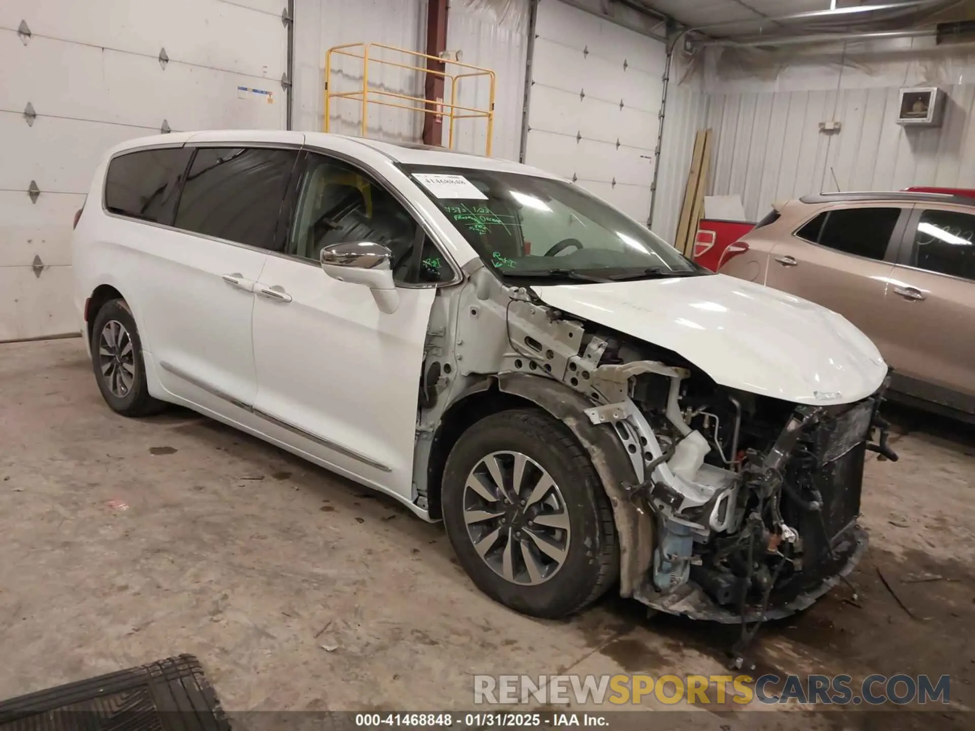 1 fotografías del automóvil dañado 2C4RC1S71NR148136 CHRYSLER PACIFICA HYBRID 2022