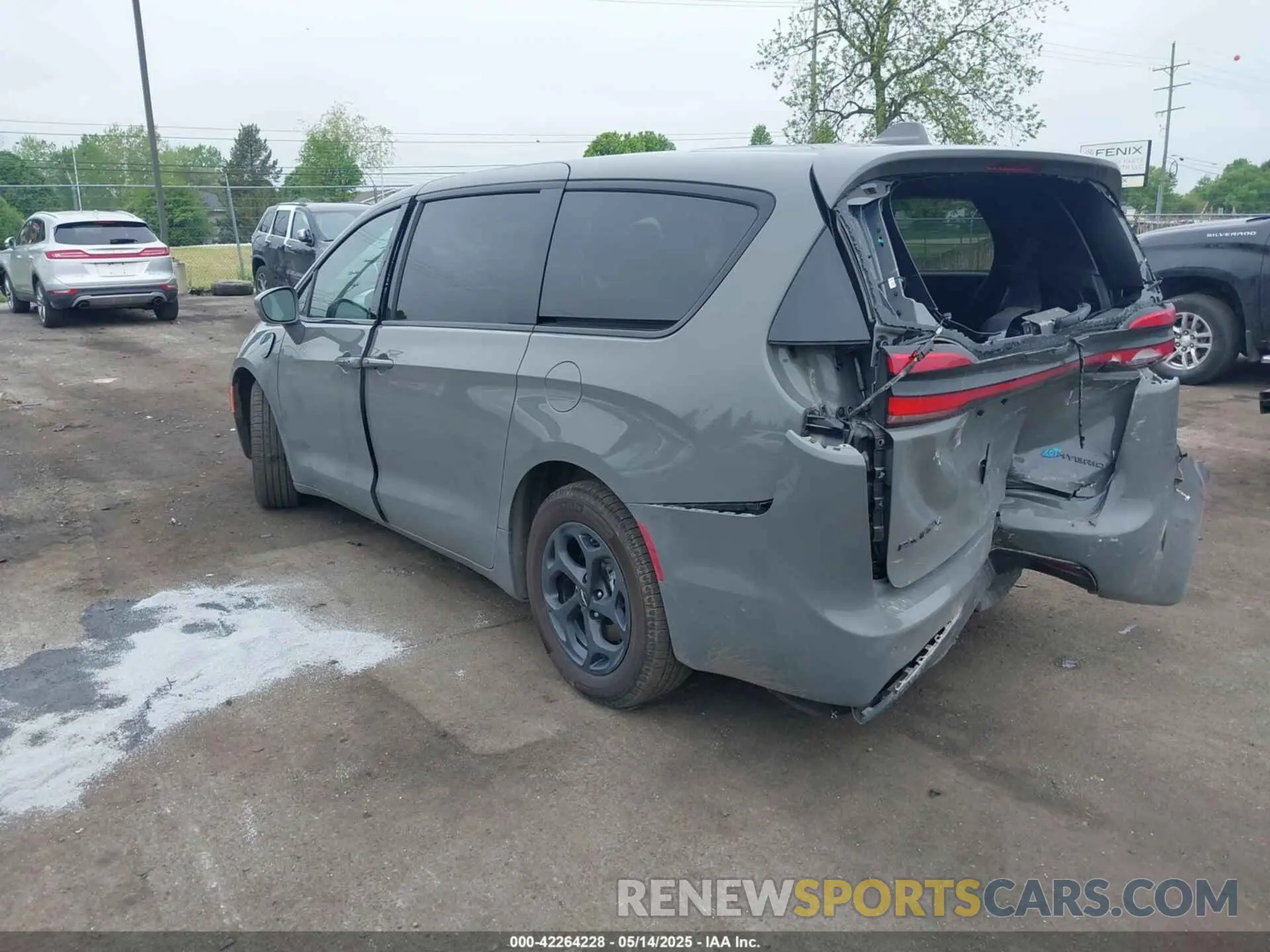 3 fotografías del automóvil dañado 2C4RC1S74NR212475 CHRYSLER PACIFICA HYBRID 2022