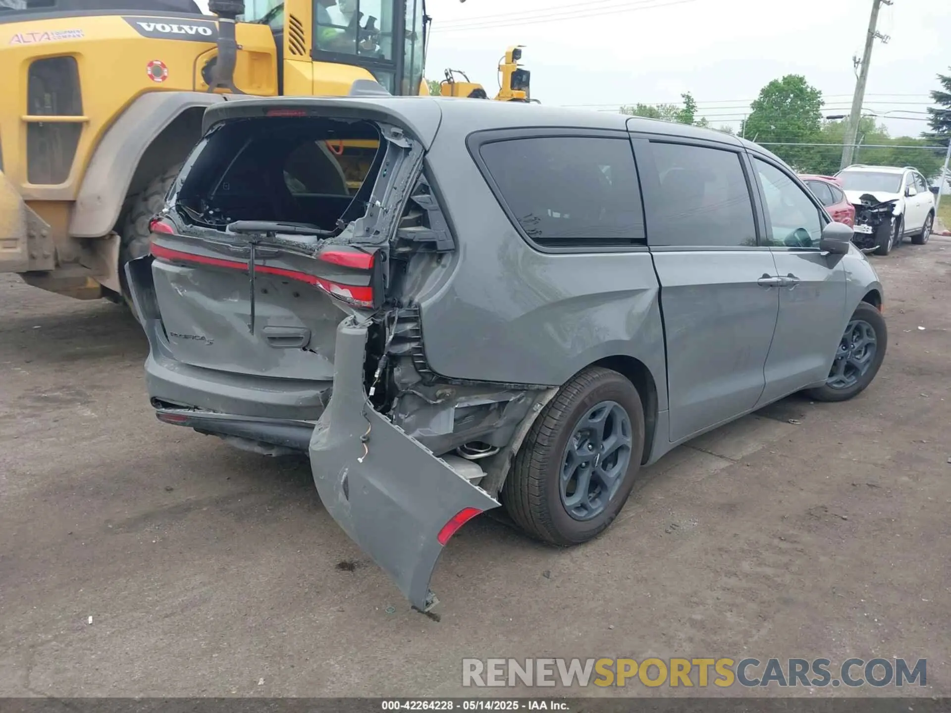 4 fotografías del automóvil dañado 2C4RC1S74NR212475 CHRYSLER PACIFICA HYBRID 2022