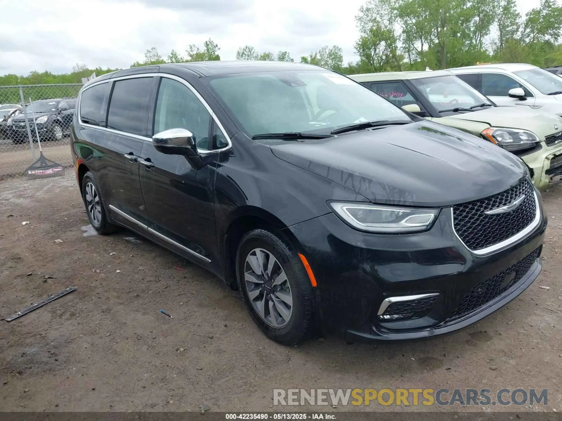 1 fotografías del automóvil dañado 2C4RC1S7XNR183404 CHRYSLER PACIFICA HYBRID 2022