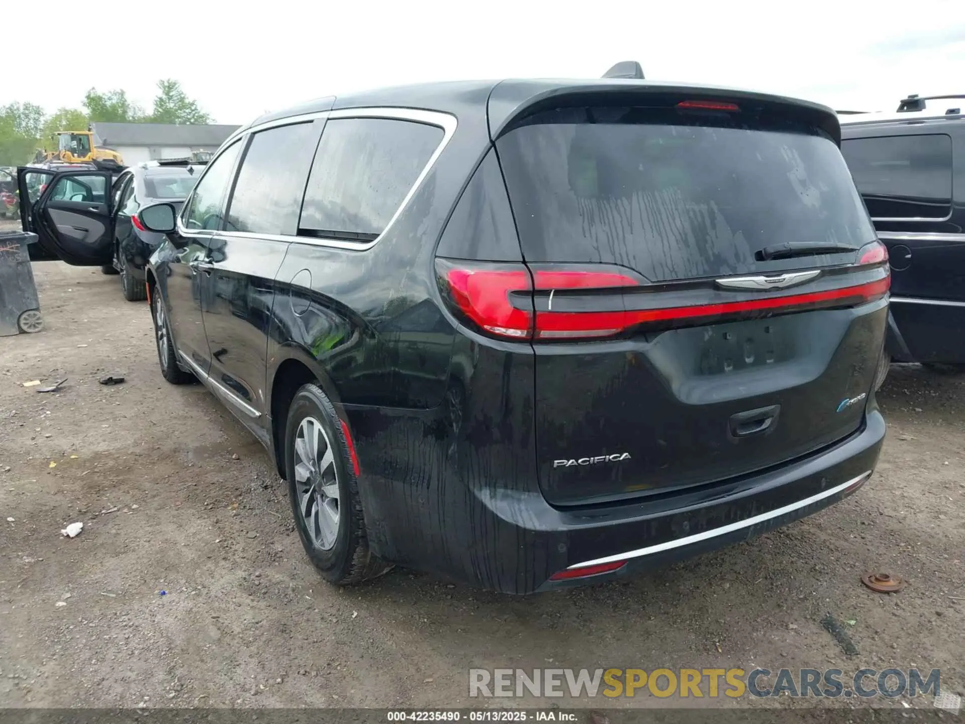 3 fotografías del automóvil dañado 2C4RC1S7XNR183404 CHRYSLER PACIFICA HYBRID 2022