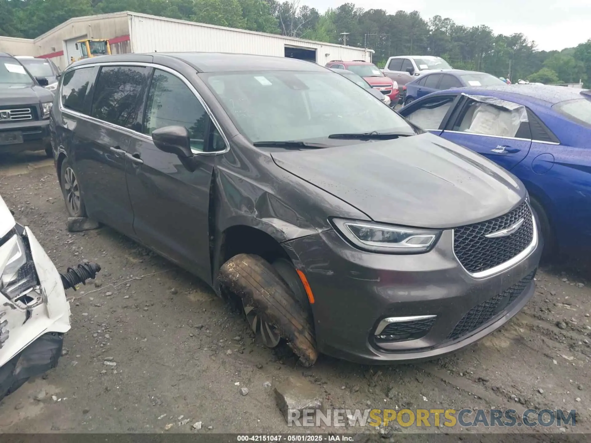 1 fotografías del automóvil dañado 2C4RC1L72PR540902 CHRYSLER PACIFICA HYBRID 2023