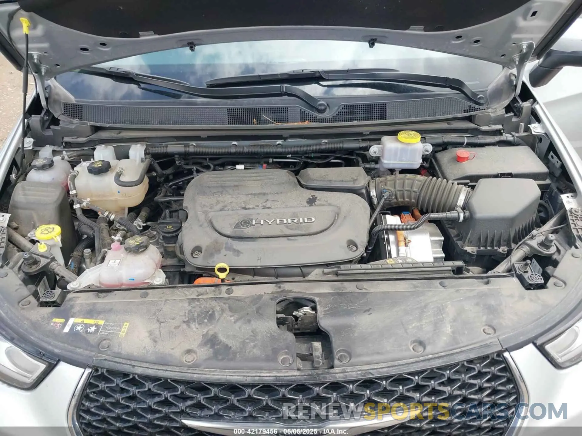 10 fotografías del automóvil dañado 2C4RC1L73PR626350 CHRYSLER PACIFICA HYBRID 2023