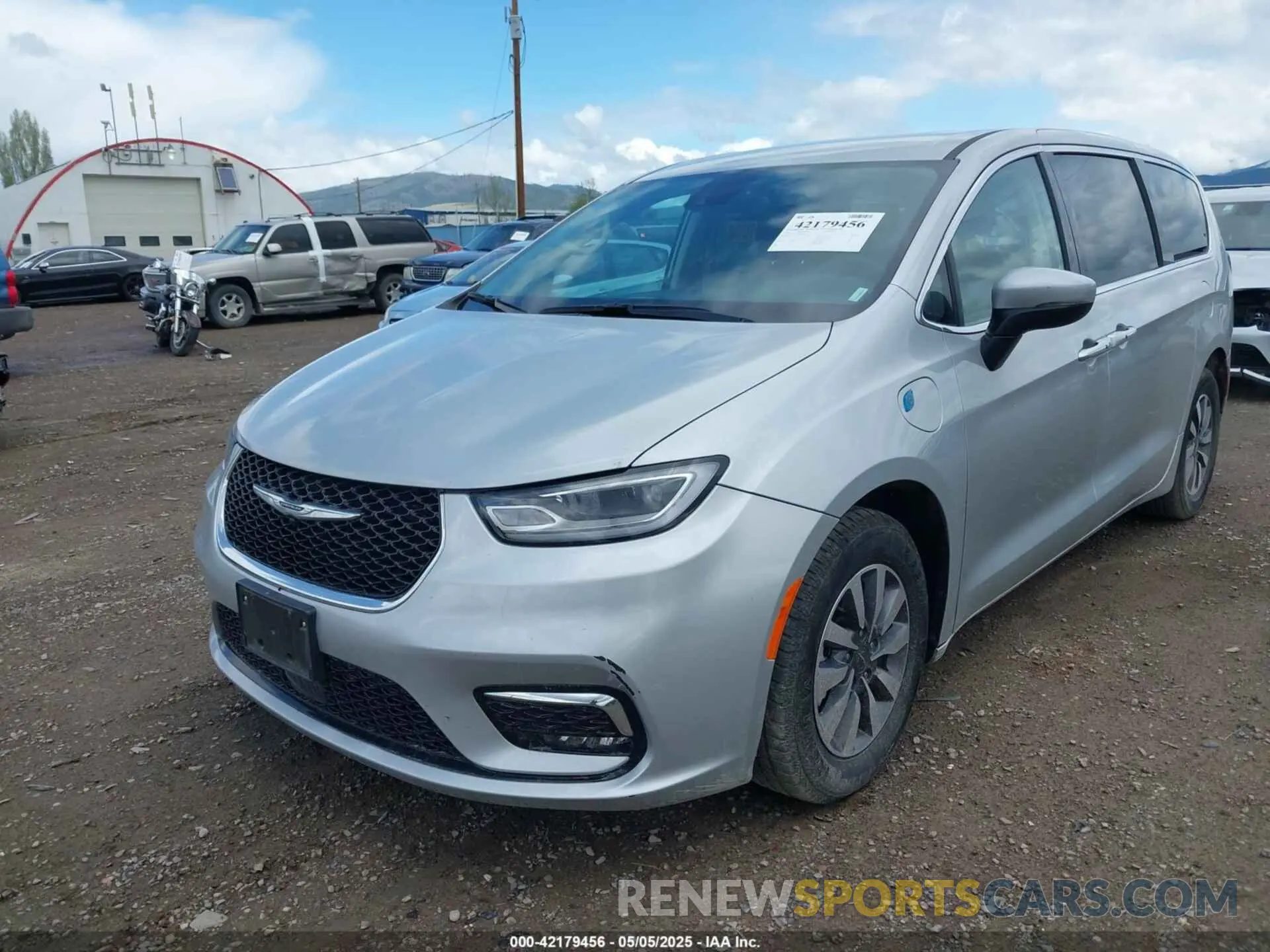 6 fotografías del automóvil dañado 2C4RC1L73PR626350 CHRYSLER PACIFICA HYBRID 2023