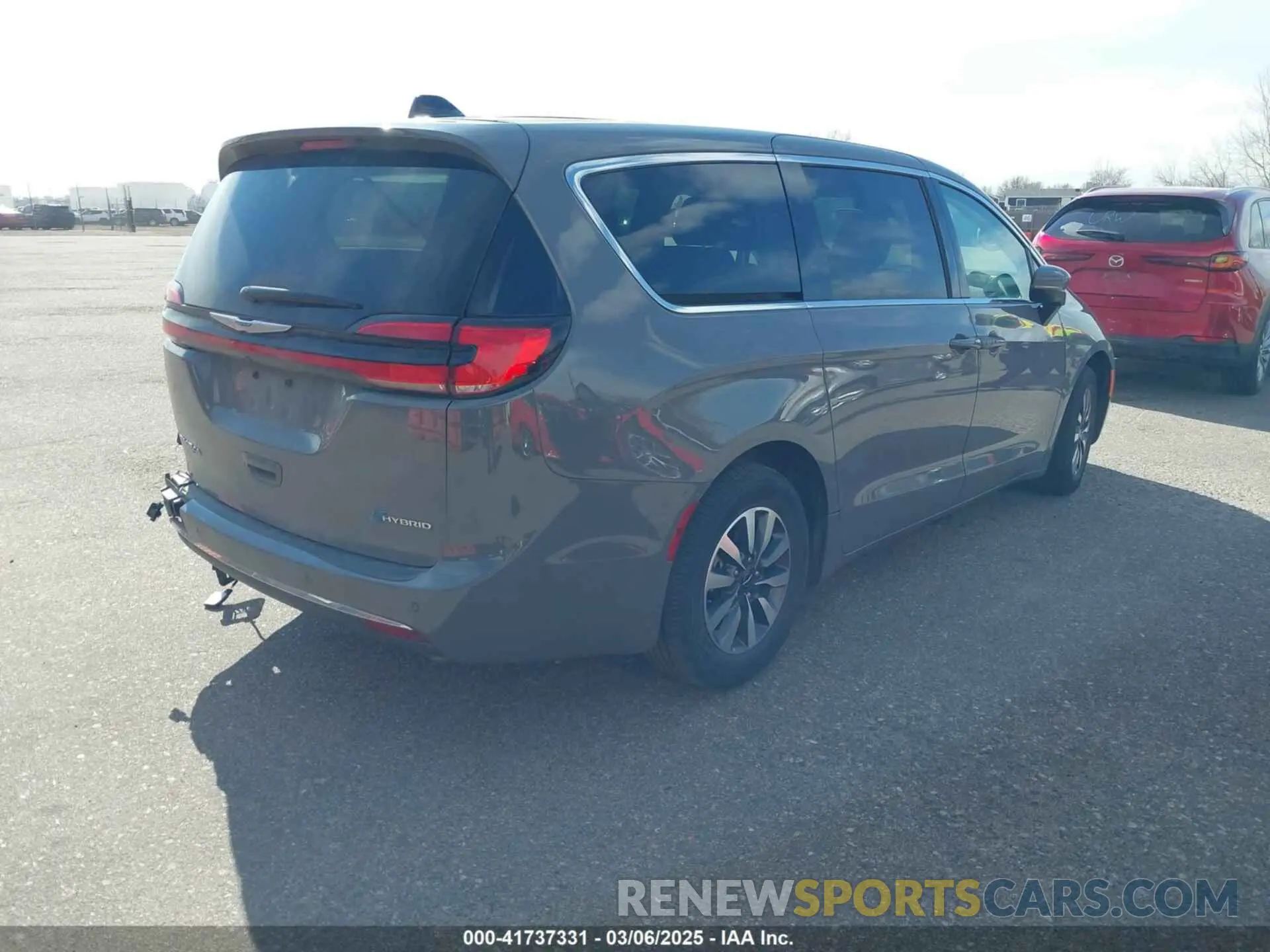 4 fotografías del automóvil dañado 2C4RC1L78PR554299 CHRYSLER PACIFICA HYBRID 2023