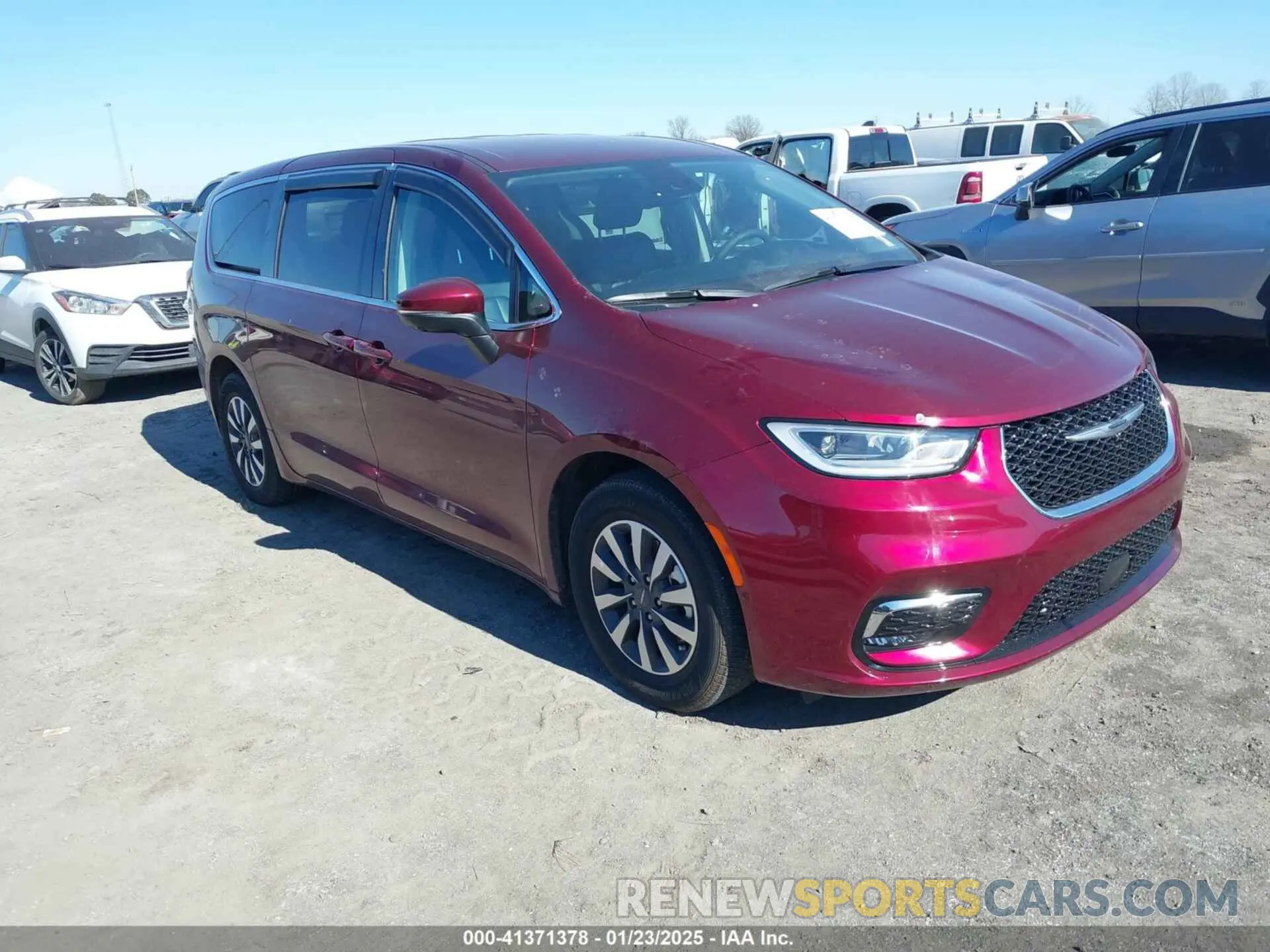 1 fotografías del automóvil dañado 2C4RC1L79PR500526 CHRYSLER PACIFICA HYBRID 2023