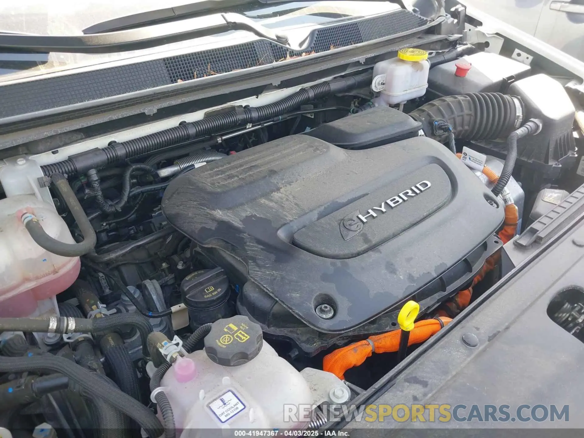 10 fotografías del automóvil dañado 2C4RC1L79PR595055 CHRYSLER PACIFICA HYBRID 2023