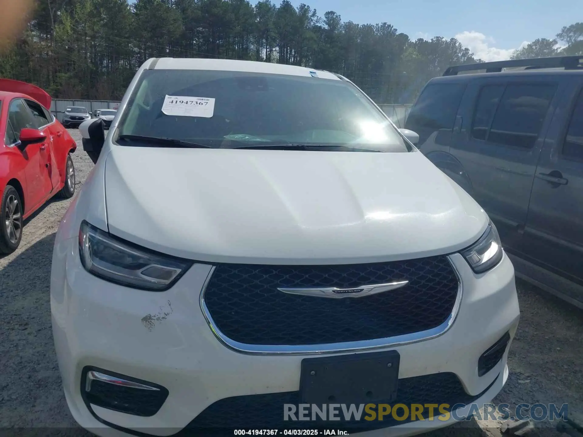 12 fotografías del automóvil dañado 2C4RC1L79PR595055 CHRYSLER PACIFICA HYBRID 2023