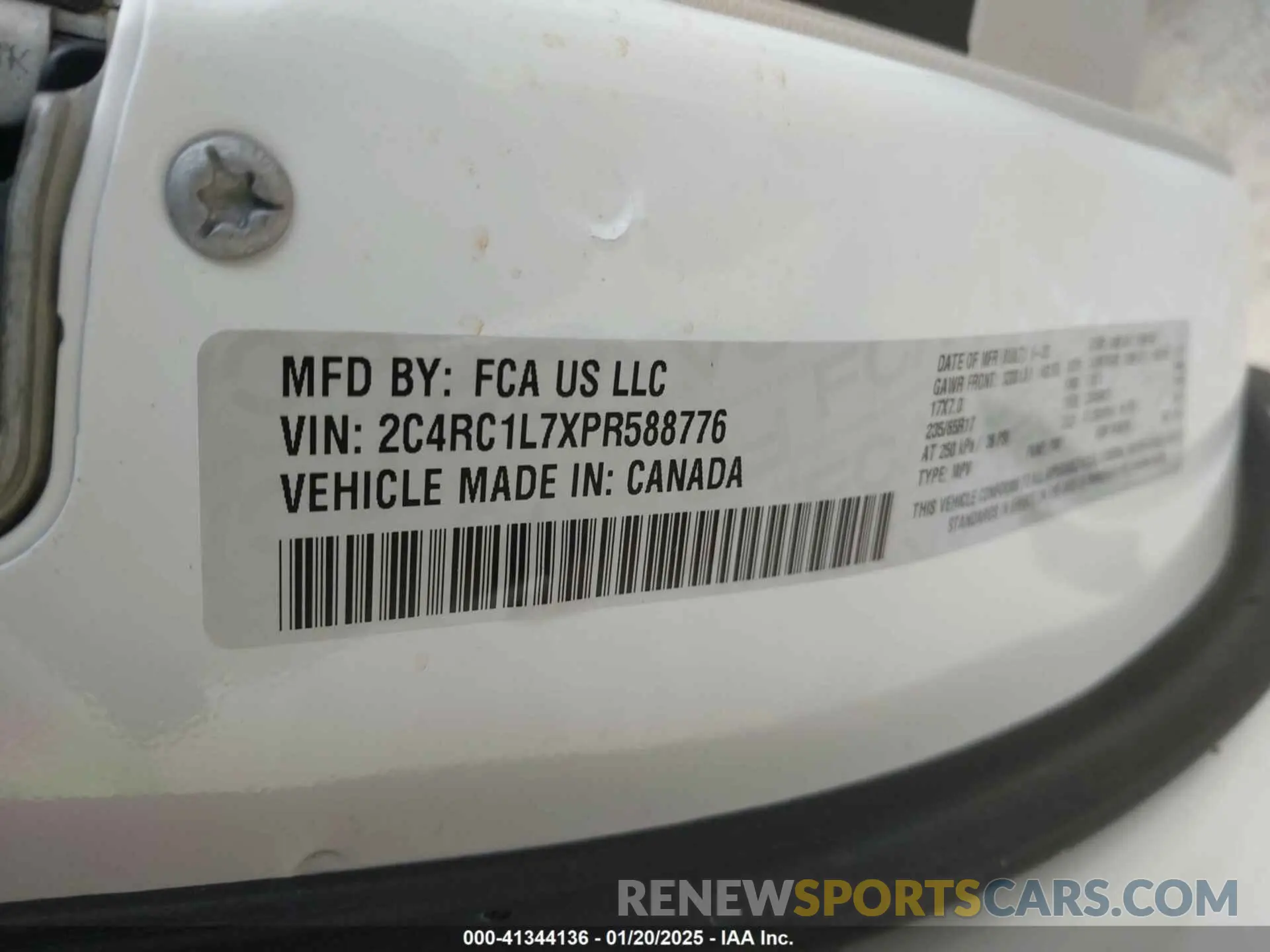 9 fotografías del automóvil dañado 2C4RC1L7XPR588776 CHRYSLER PACIFICA HYBRID 2023