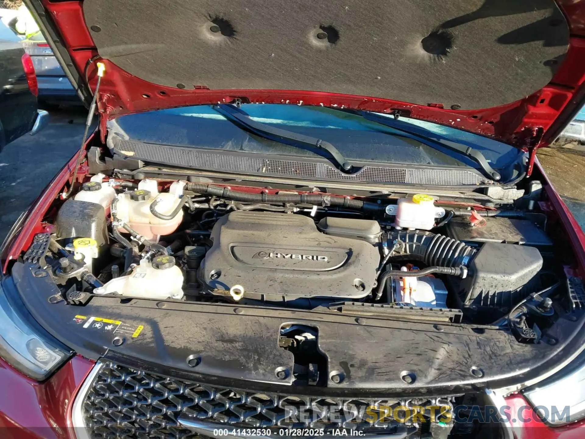 10 fotografías del automóvil dañado 2C4RC1N75PR500178 CHRYSLER PACIFICA HYBRID 2023
