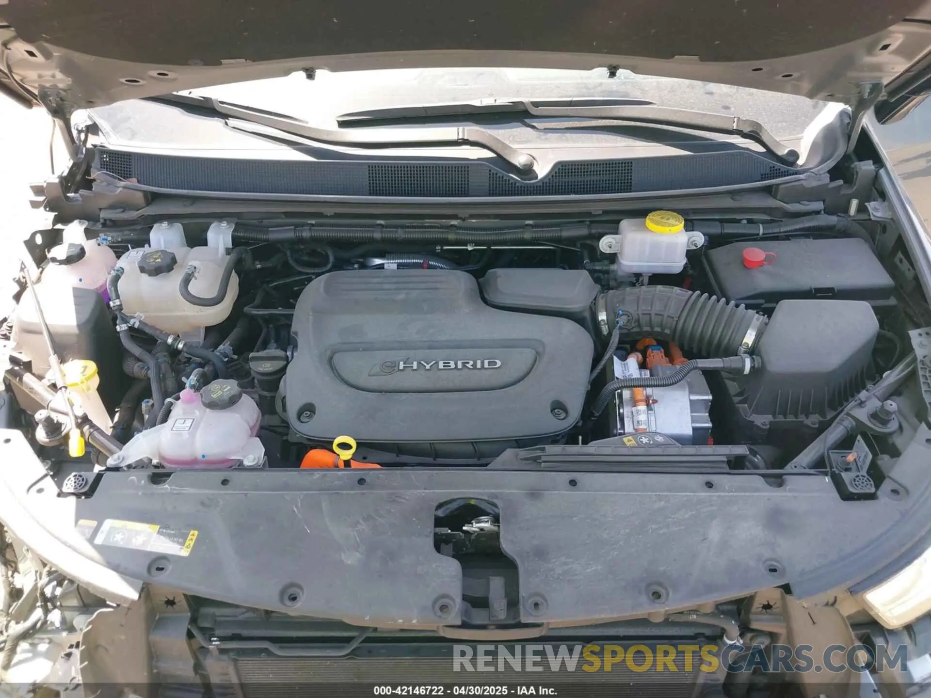 10 fotografías del automóvil dañado 2C4RC1N76PR589226 CHRYSLER PACIFICA HYBRID 2023