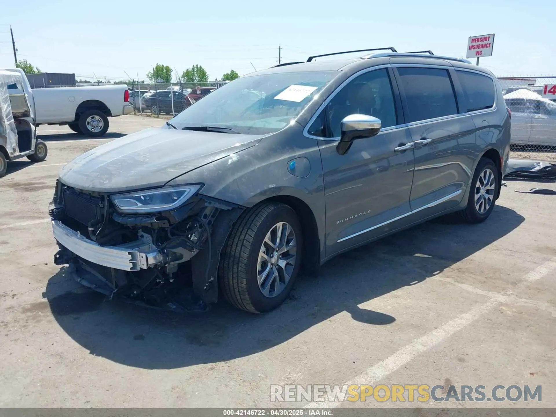 2 fotografías del automóvil dañado 2C4RC1N76PR589226 CHRYSLER PACIFICA HYBRID 2023