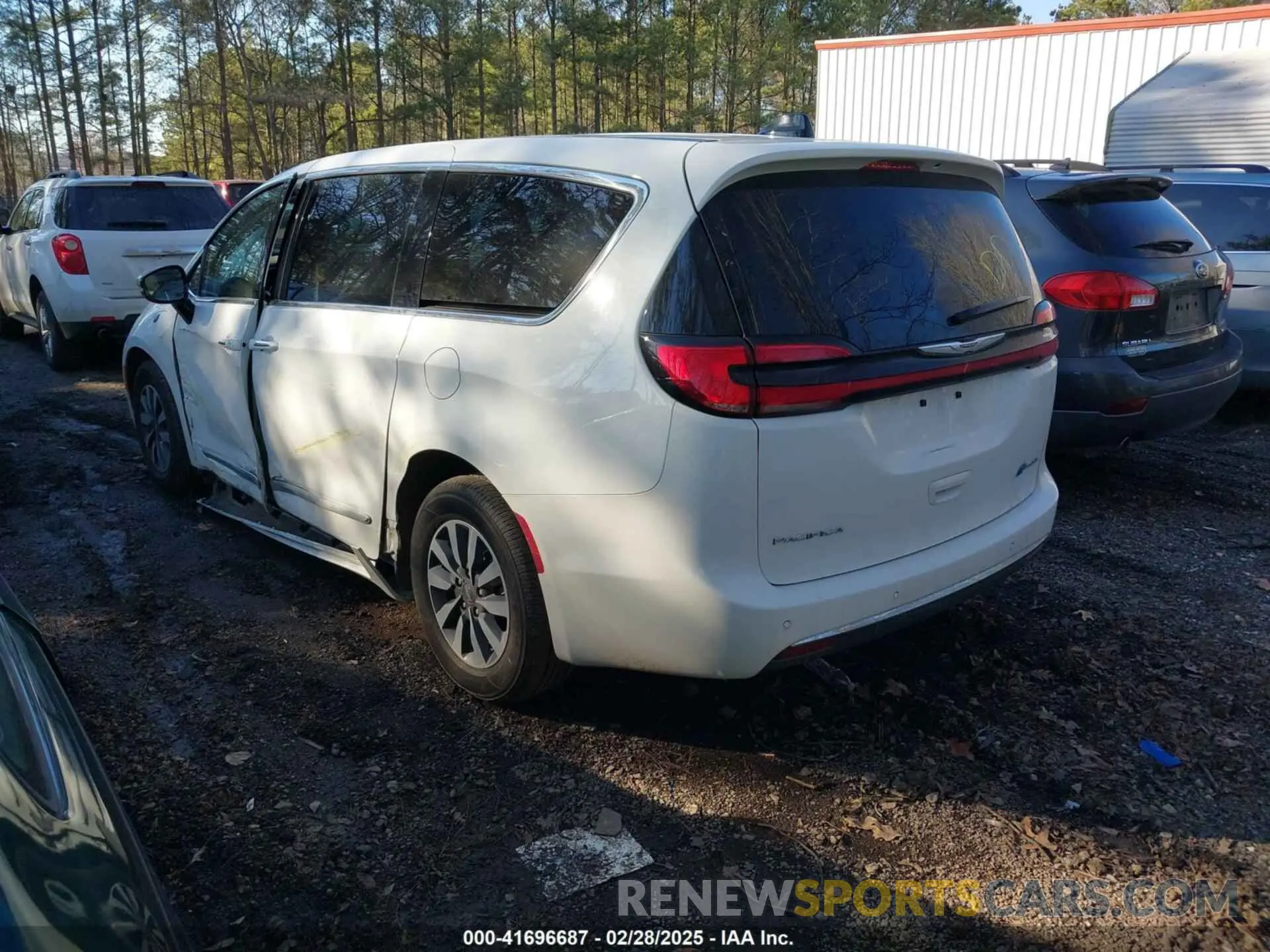 3 fotografías del automóvil dañado 2C4RC1S73PR626236 CHRYSLER PACIFICA HYBRID 2023
