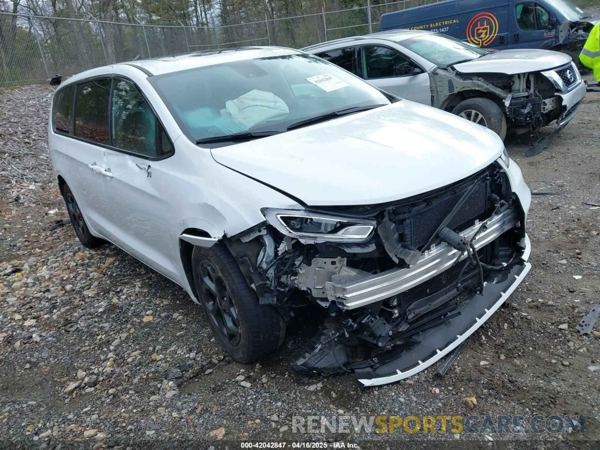 1 fotografías del automóvil dañado 2C4RC1S76PR542993 CHRYSLER PACIFICA HYBRID 2023