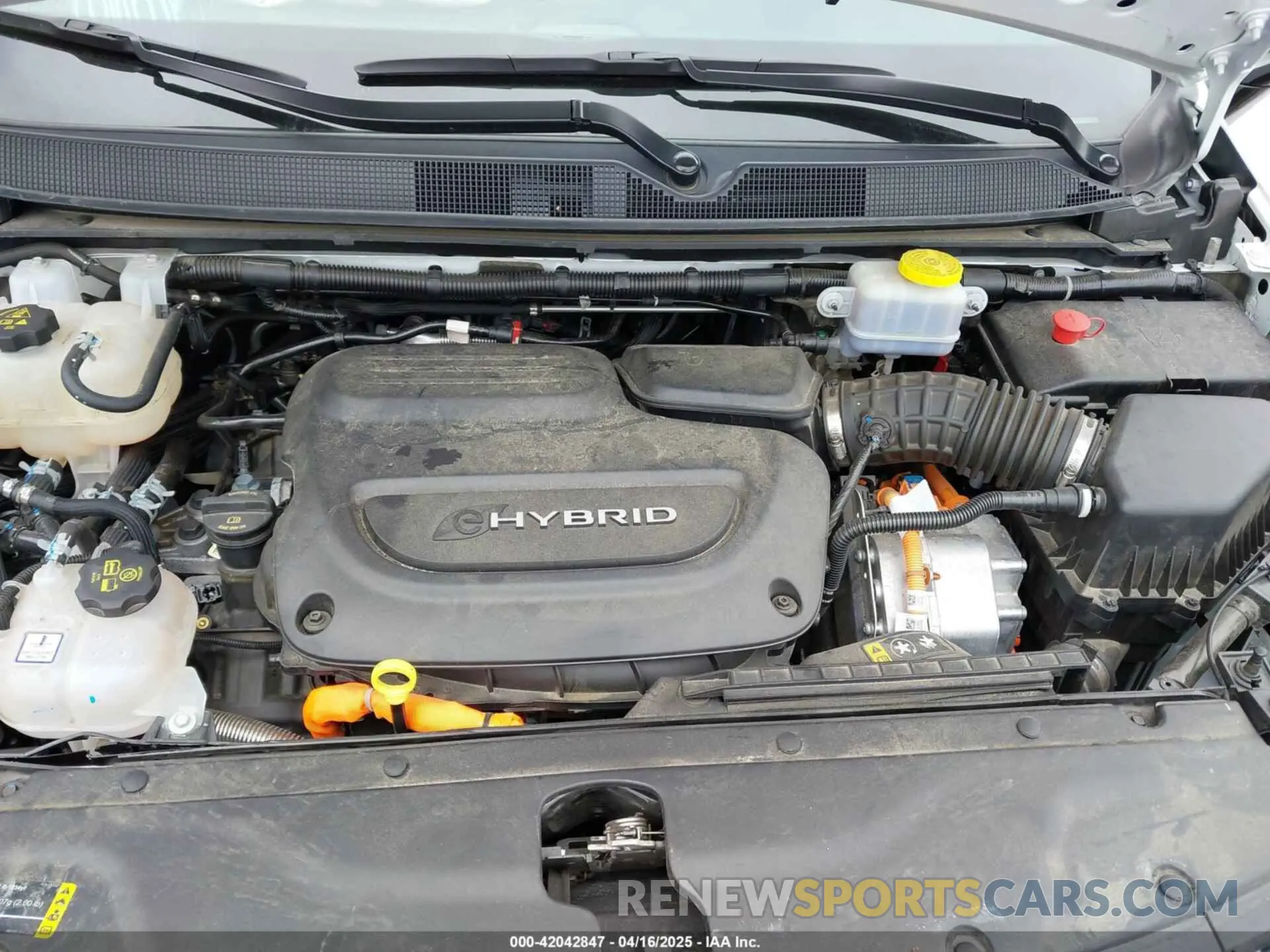 10 fotografías del automóvil dañado 2C4RC1S76PR542993 CHRYSLER PACIFICA HYBRID 2023