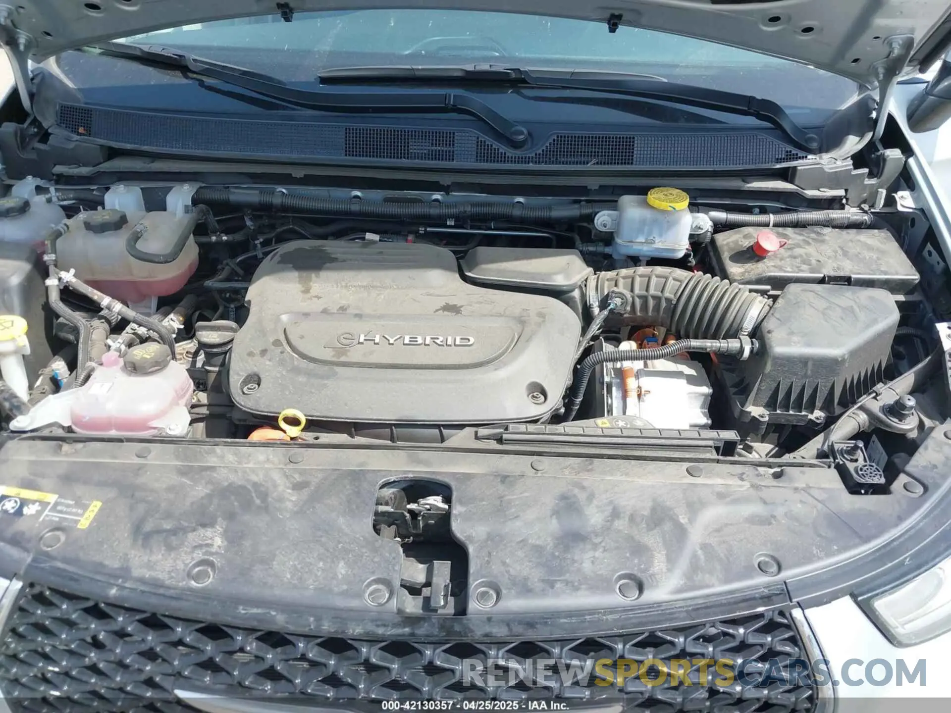 10 fotografías del automóvil dañado 2C4RC1S76PR618129 CHRYSLER PACIFICA HYBRID 2023