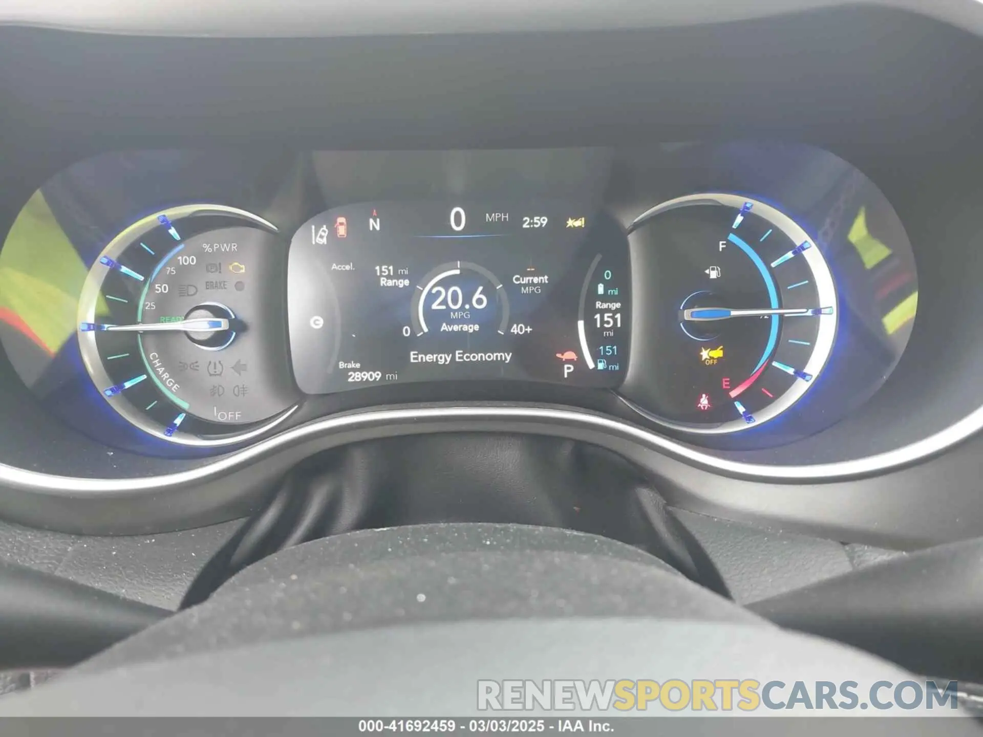 7 fotografías del automóvil dañado 2C4RC1S71RR102683 CHRYSLER PACIFICA HYBRID 2024