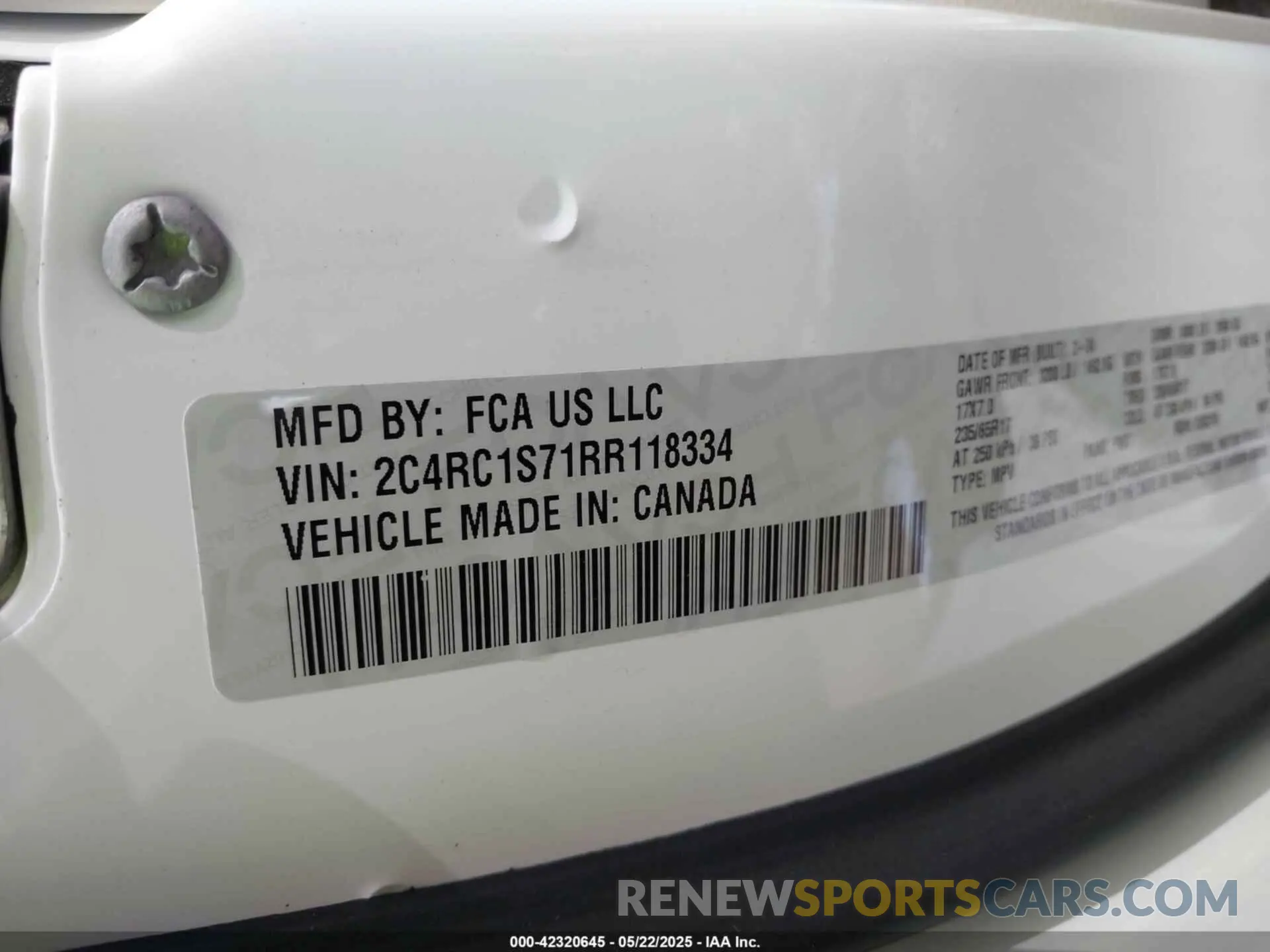 9 fotografías del automóvil dañado 2C4RC1S71RR118334 CHRYSLER PACIFICA HYBRID 2024