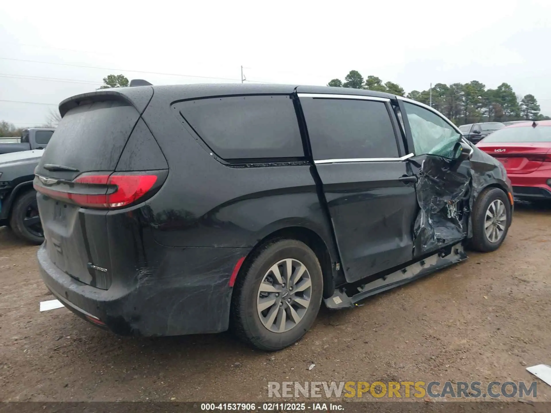 4 fotografías del automóvil dañado 2C4RC1S72RR144697 CHRYSLER PACIFICA HYBRID 2024
